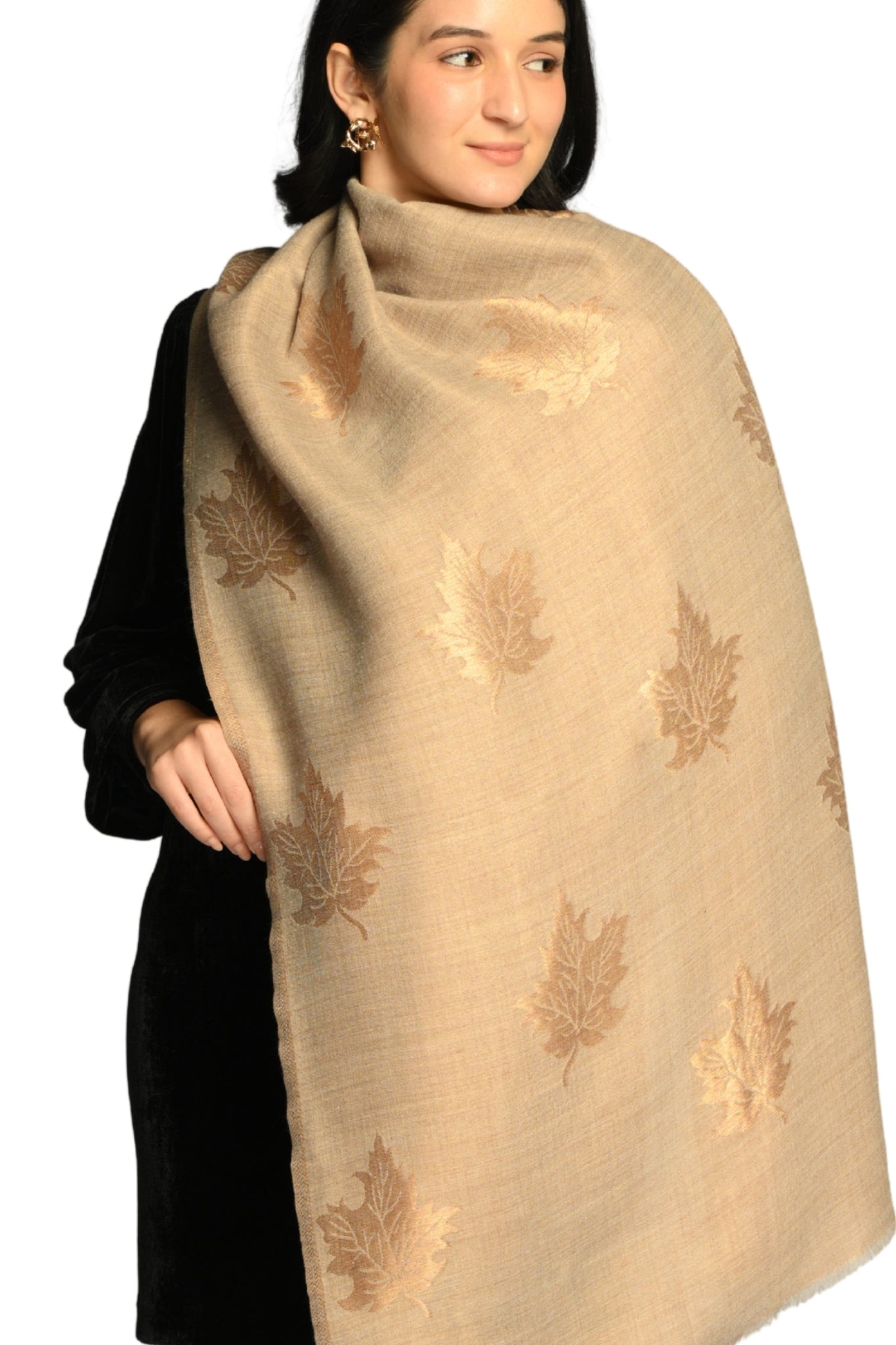 Taroob Gulnaar Chinar Stole