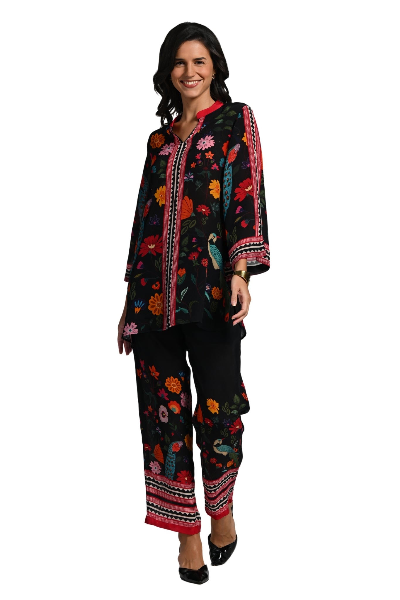 Bageecha Tunic Set – Women's Coords & Shirts | Taroob