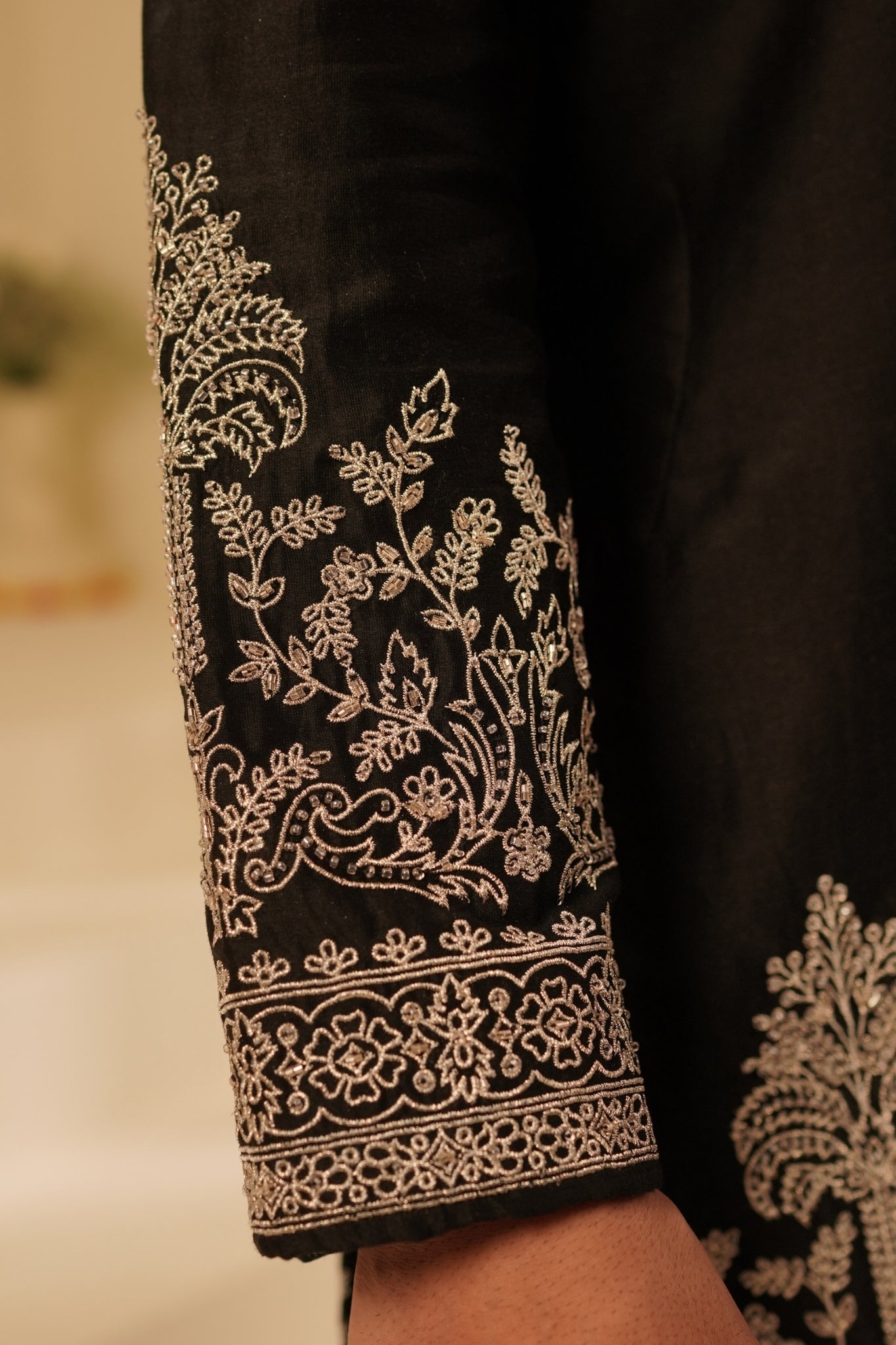 Taroob Embellished Festive Kurta Pajama Set