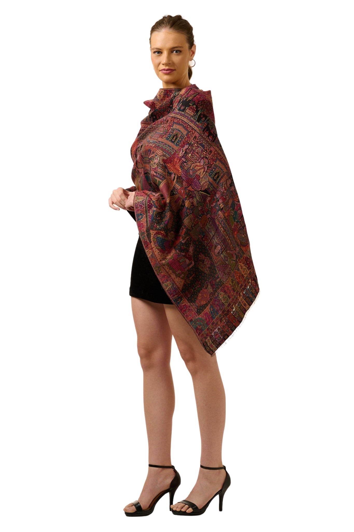 Taroob Super Premium Mughal Kaani Stole