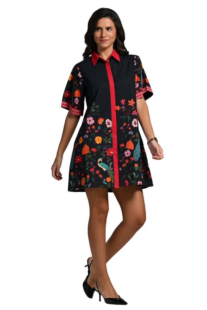 Taroob Bageecha Cotton Dress