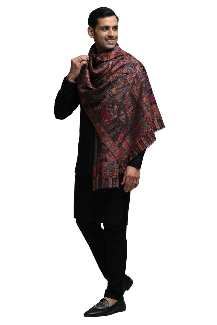 Taroob Super Premium Mughal Kaani Stole