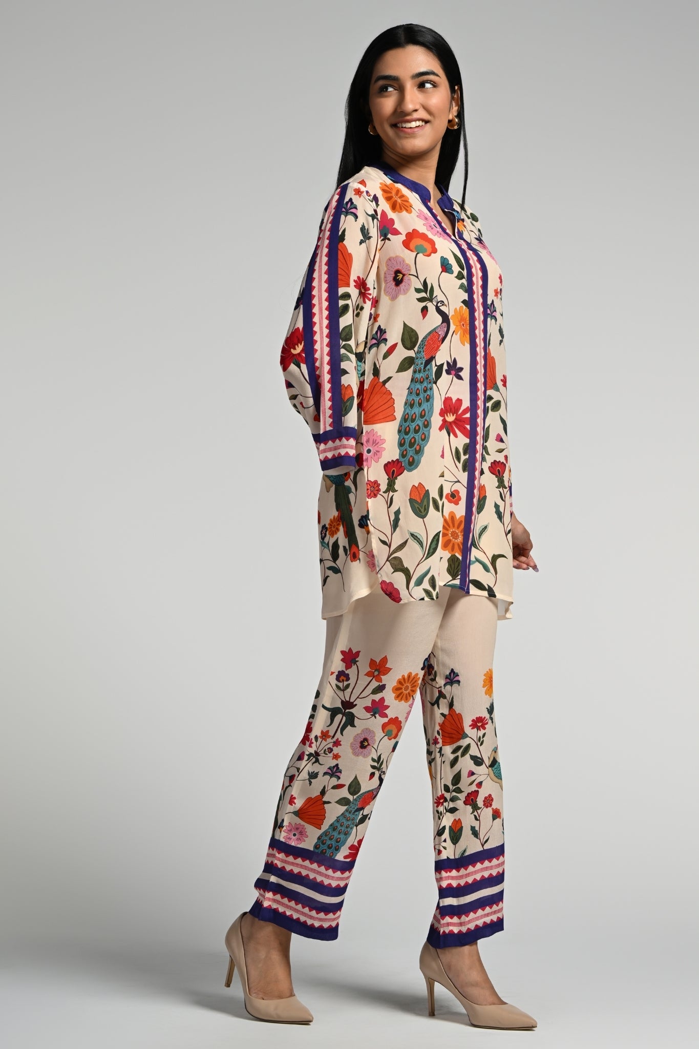 Bageecha Tunic Set – Women's Coords & Shirts – Image 3 | Taroob