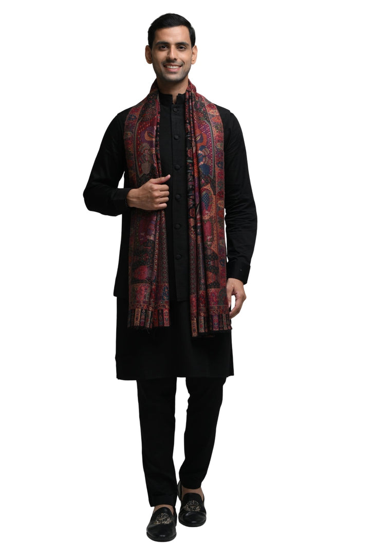 Taroob Super Premium Mughal Kaani Stole