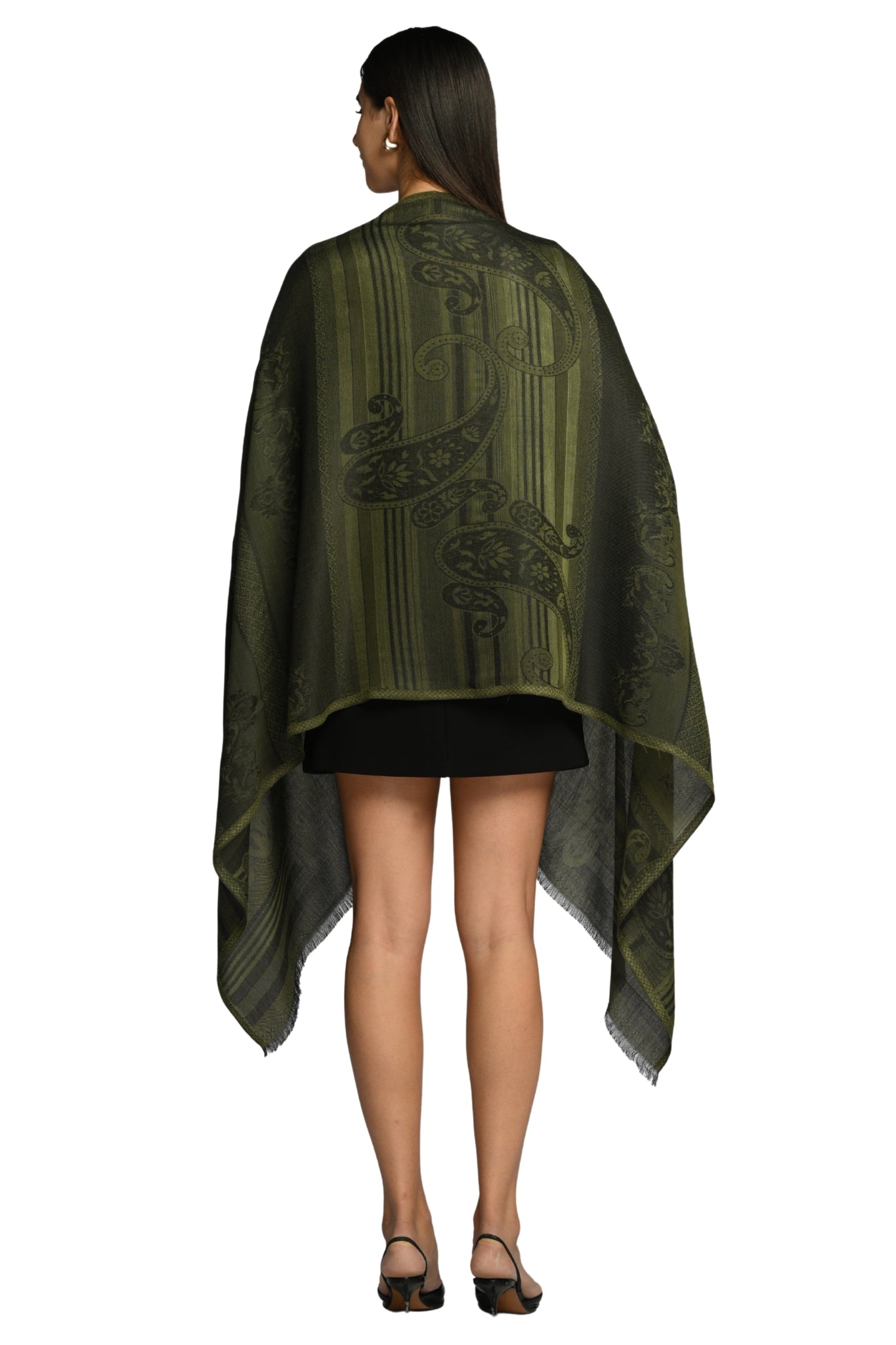 Taroob Signature Jamawar Silk Stole