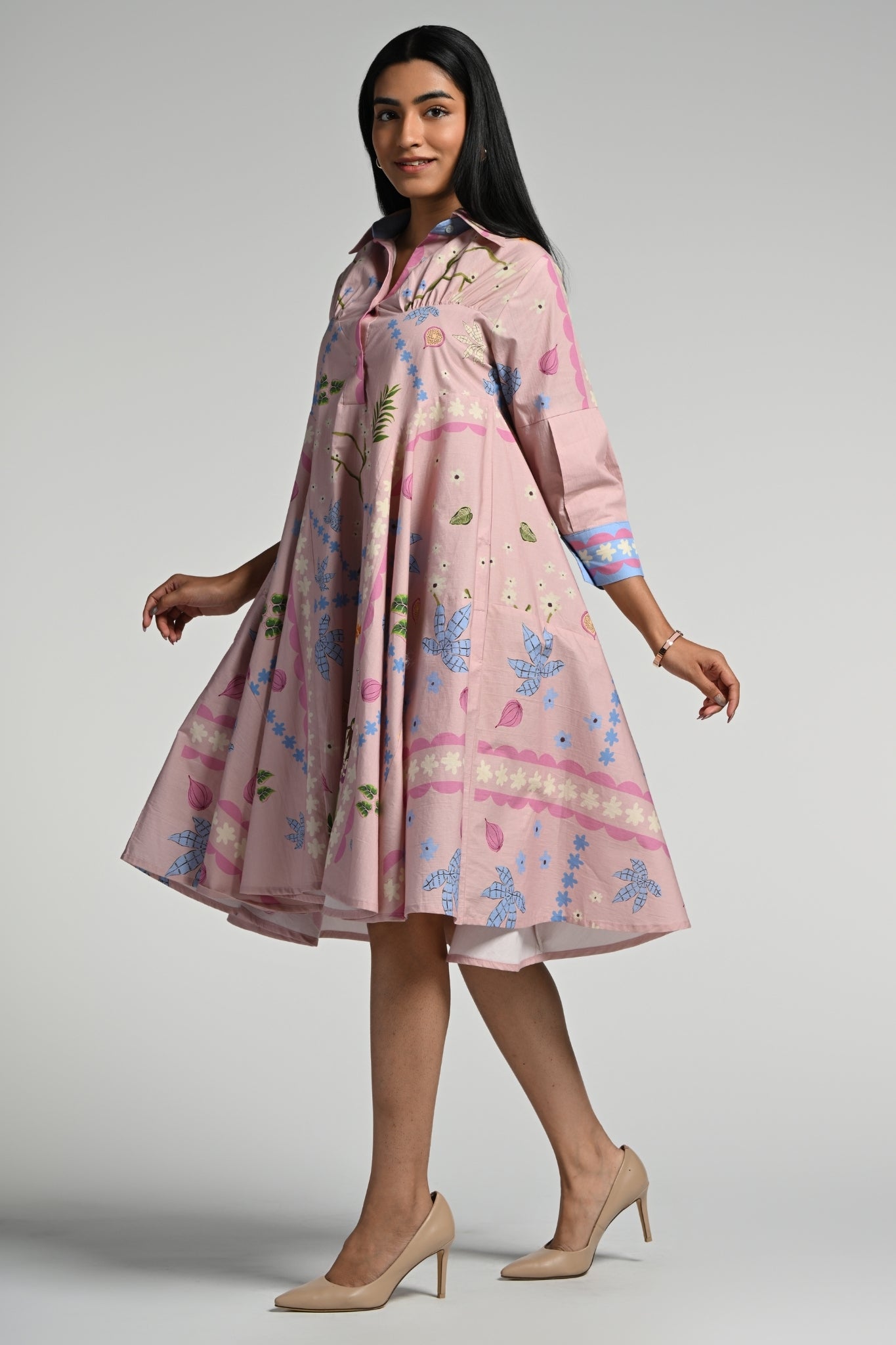 Jungle Daydream Midi Dress – Women's Kaftans & Dresses – View 5 | Taroob