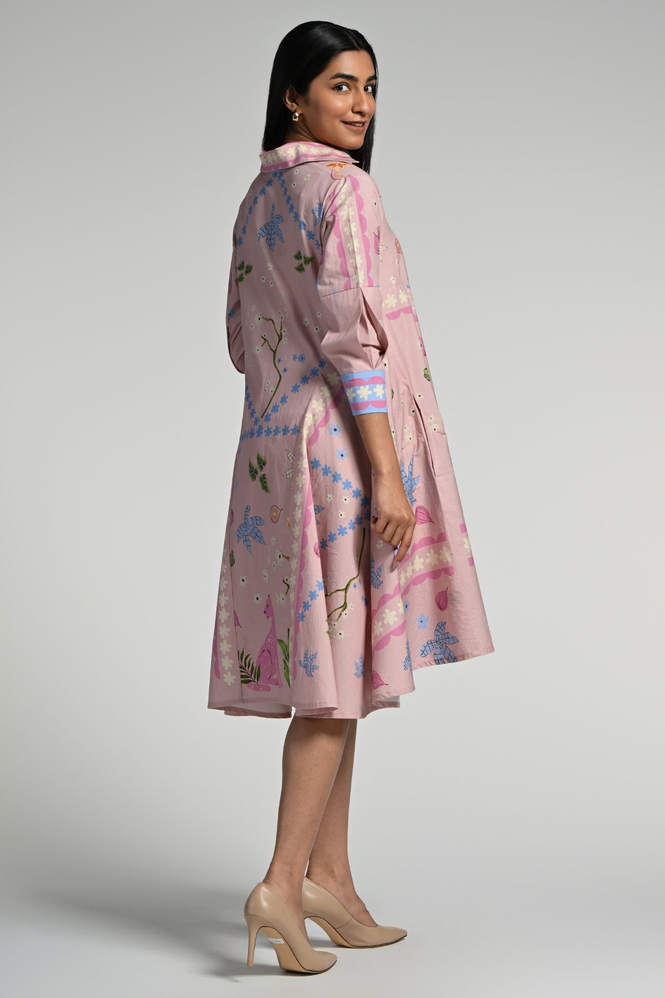 Jungle Daydream Midi Dress – Women's Kaftans & Dresses – View 6 | Taroob