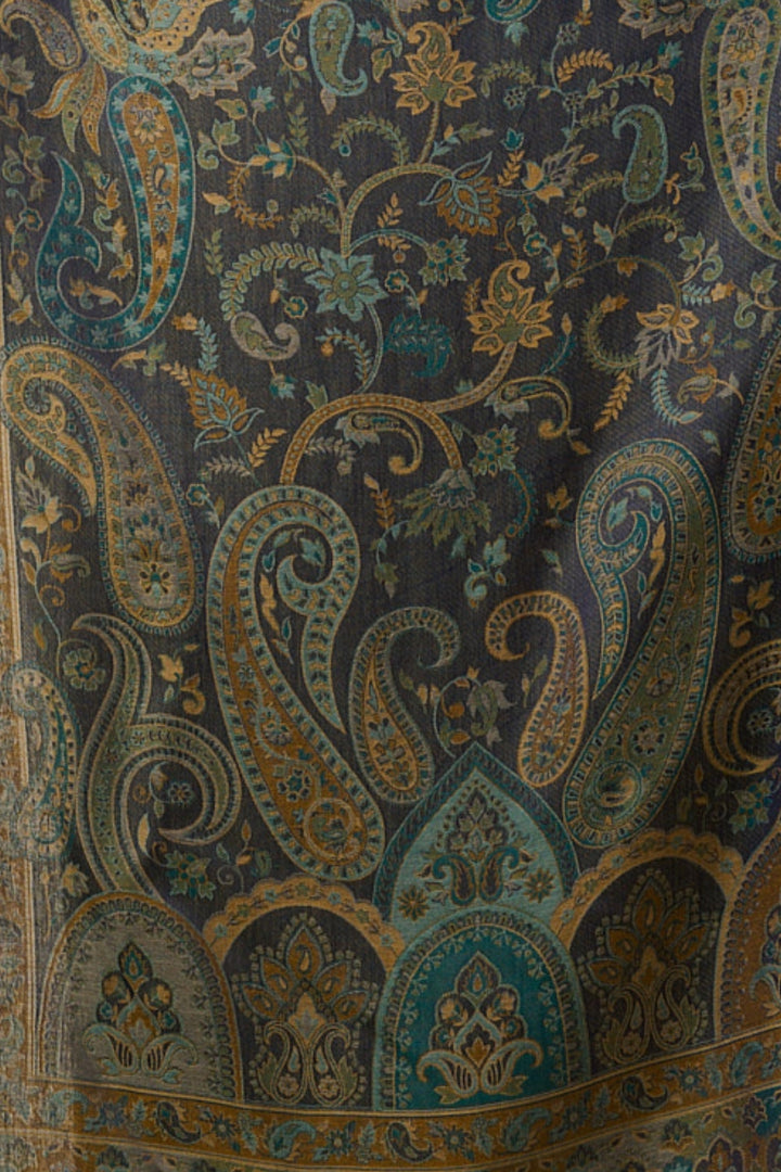 Taroob Beautiful Kashmiri Paisley Jamawar Stole