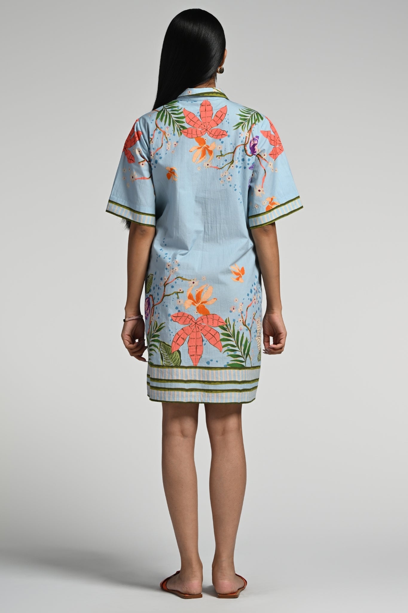 Taroob Monkey Pop Cotton Dress