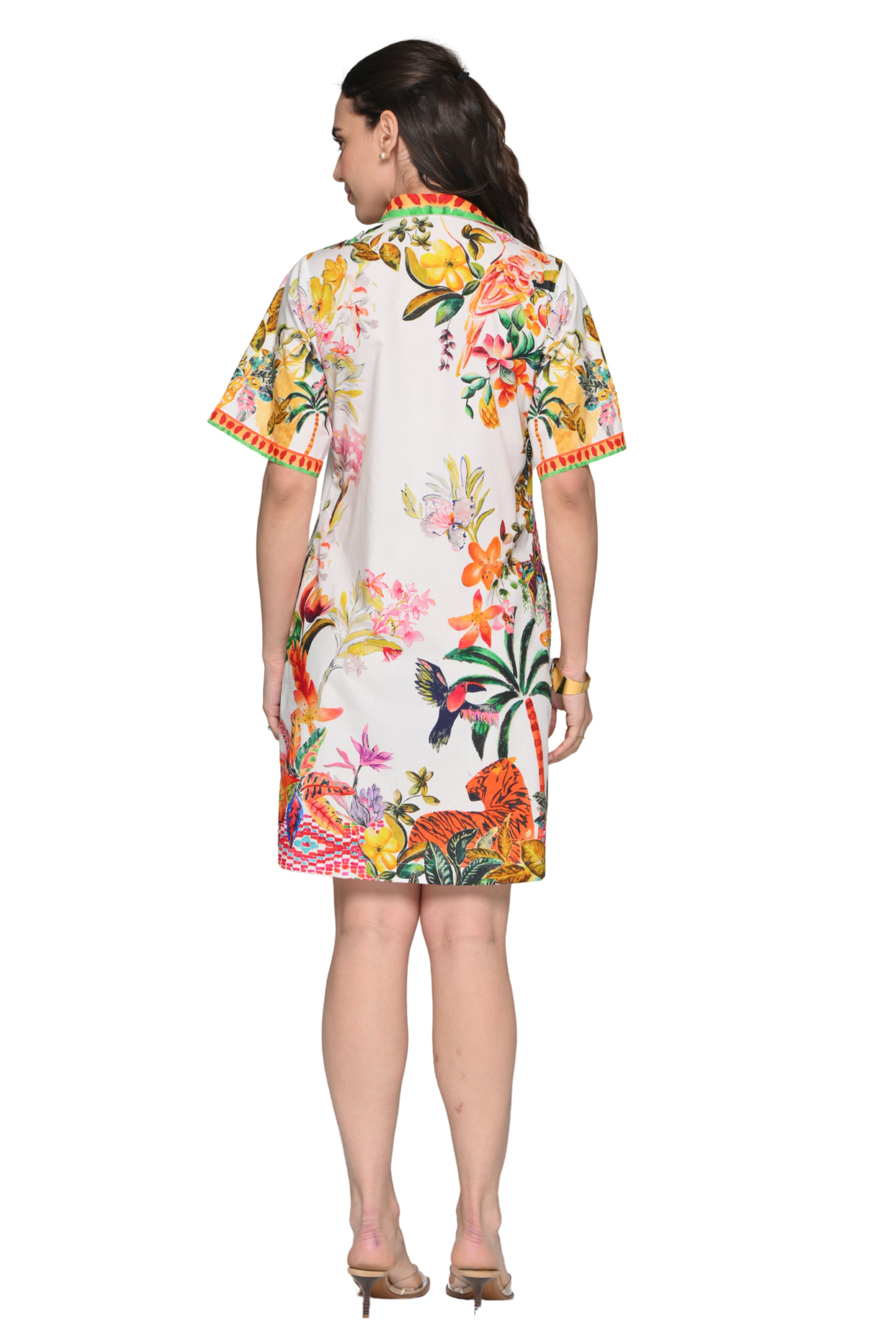 Taroob Enchanted Savannah Midi Dress