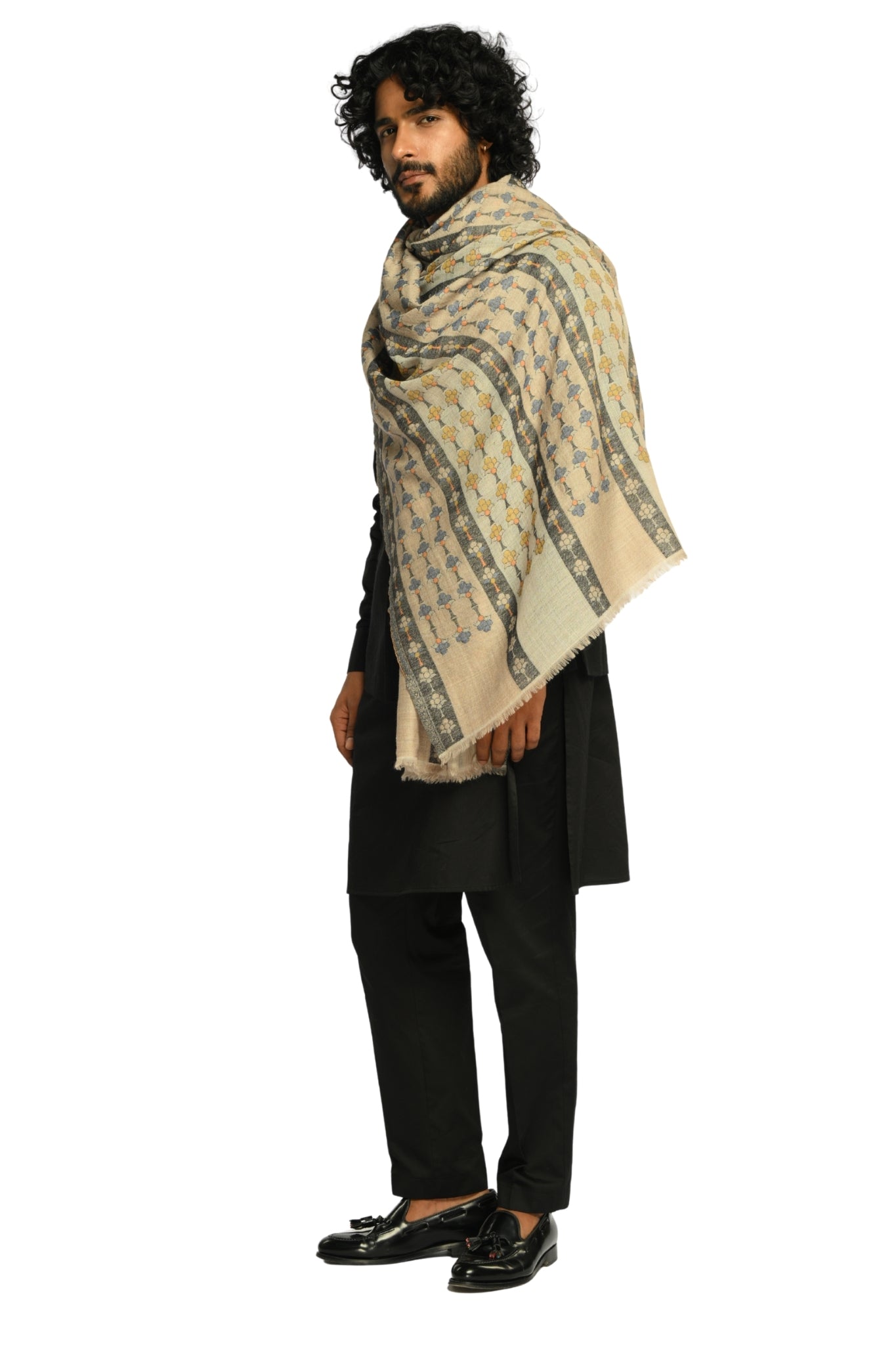 Taroob Kaani Garden Contemporary Shawl