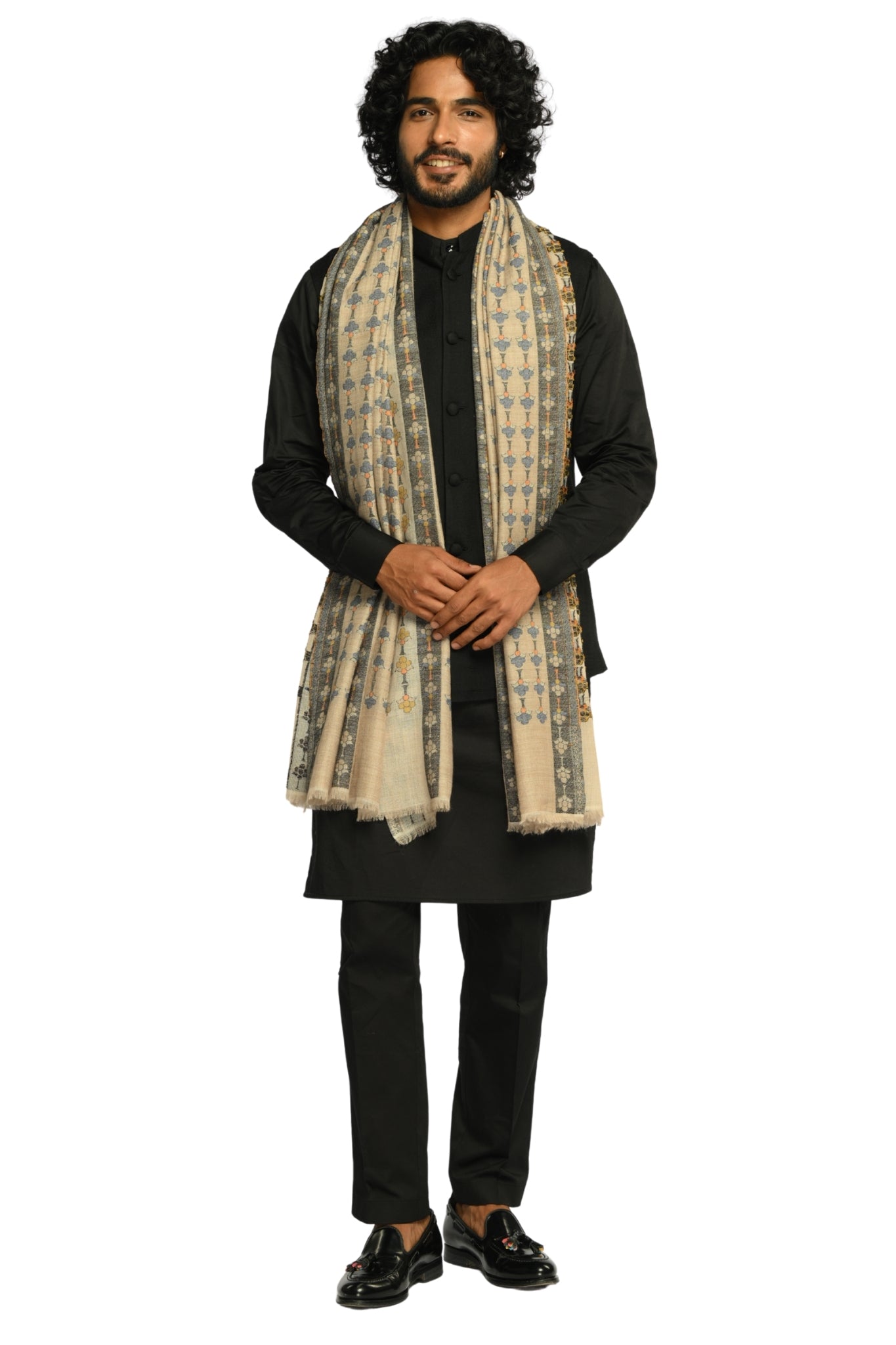 Taroob Kaani Garden Contemporary Shawl