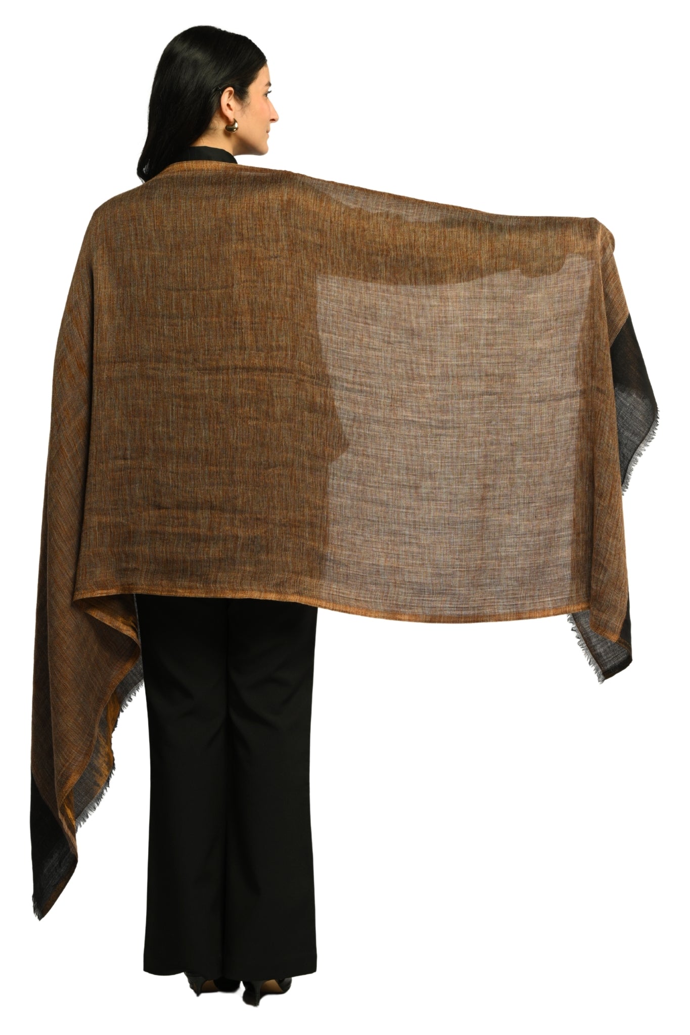 Taroob Wool Metallic Whisper Stole
