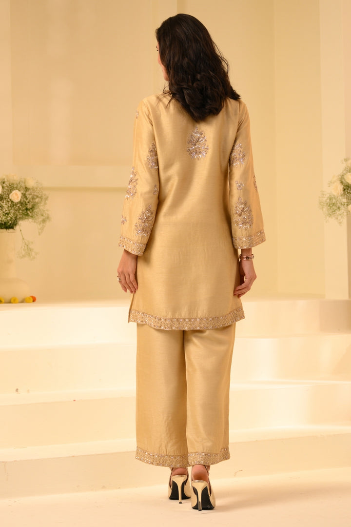 Taroob Royal Zardozi Hand Embellished Kurta Set