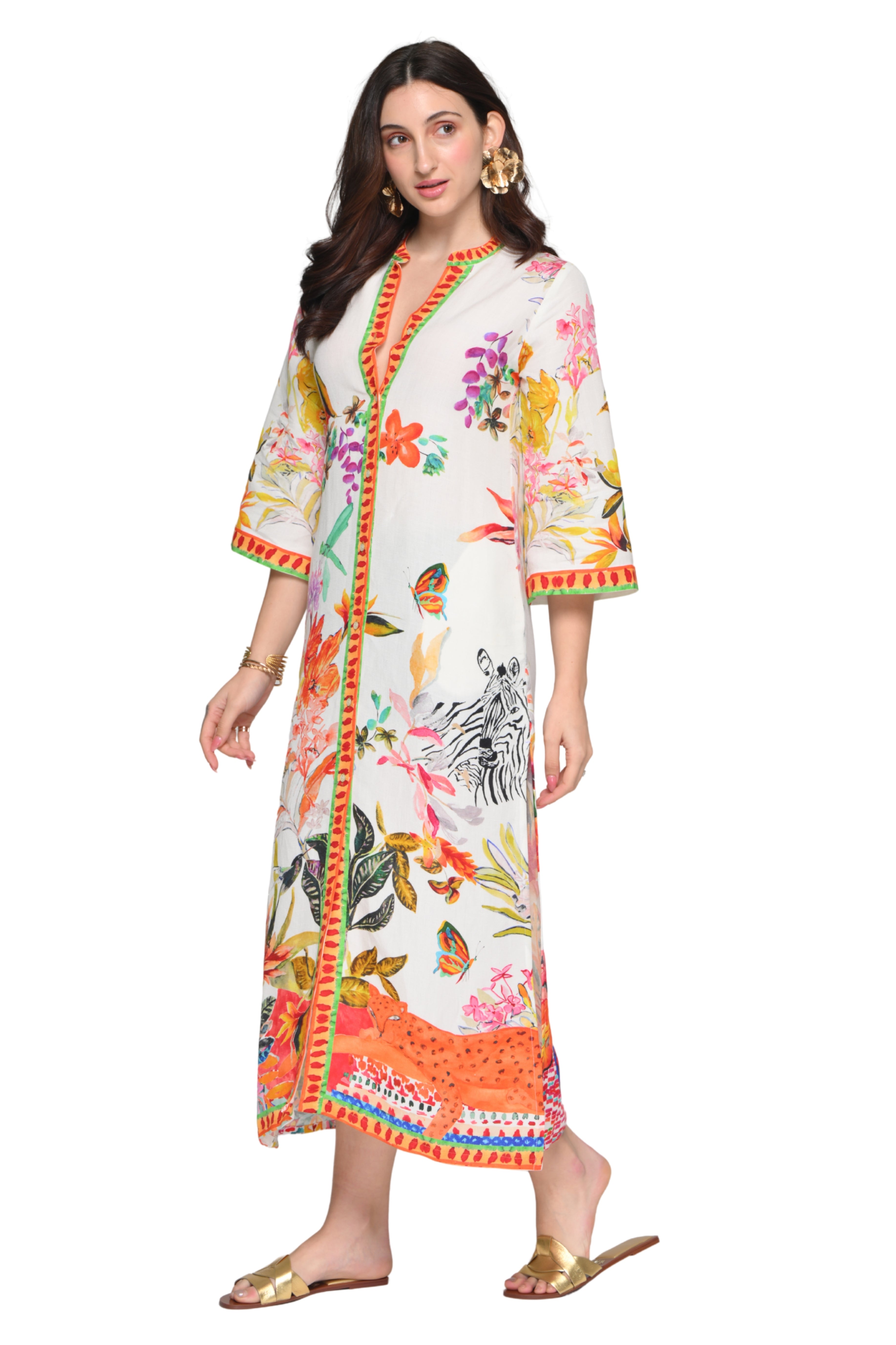 Taroob Enchanted Savannah Maxi Dress