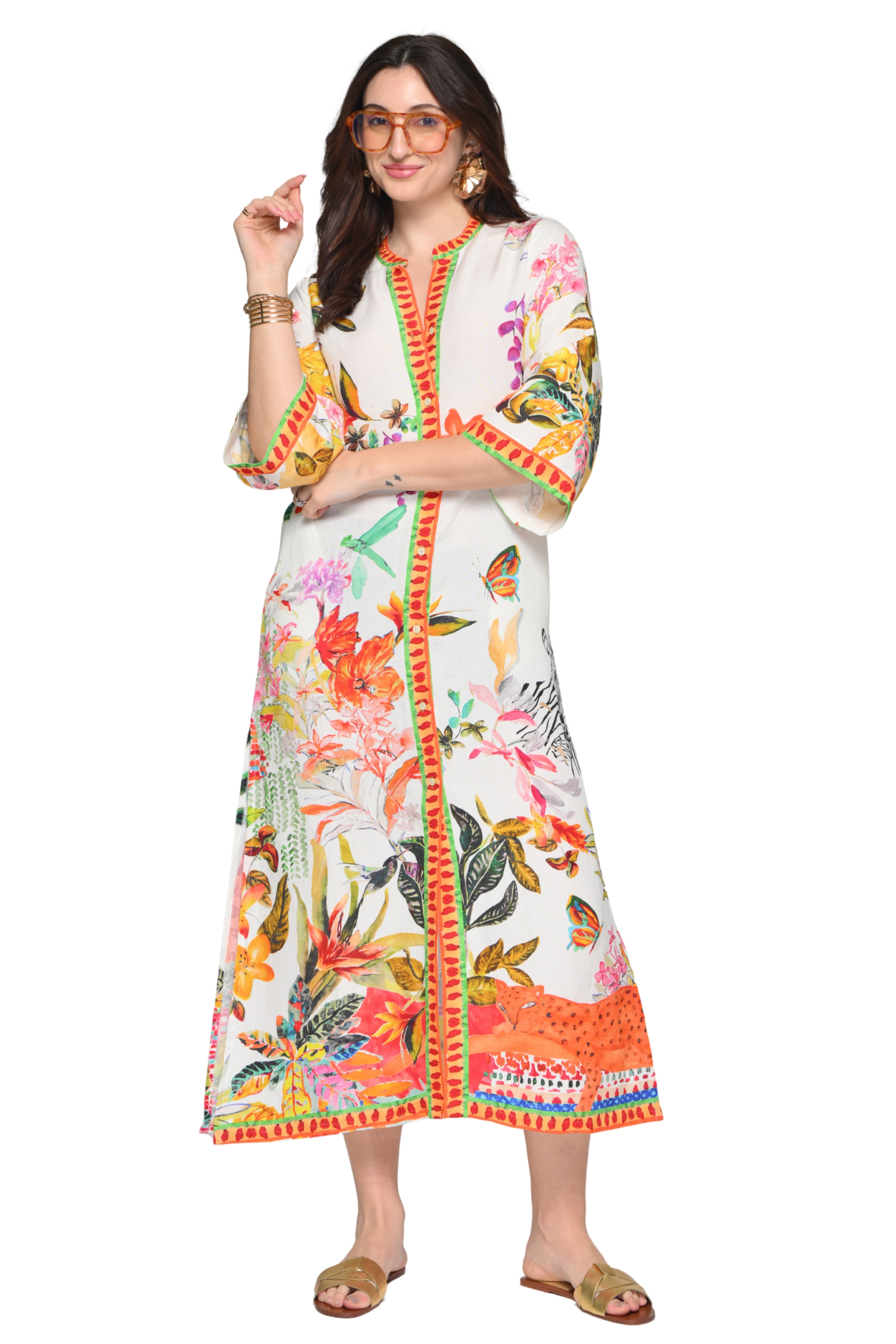 Taroob Enchanted Savannah Maxi Dress