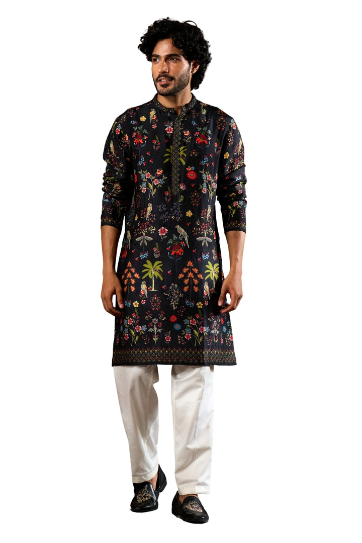Taroob Gulsitar Embroidered Kurta Pajama Set
