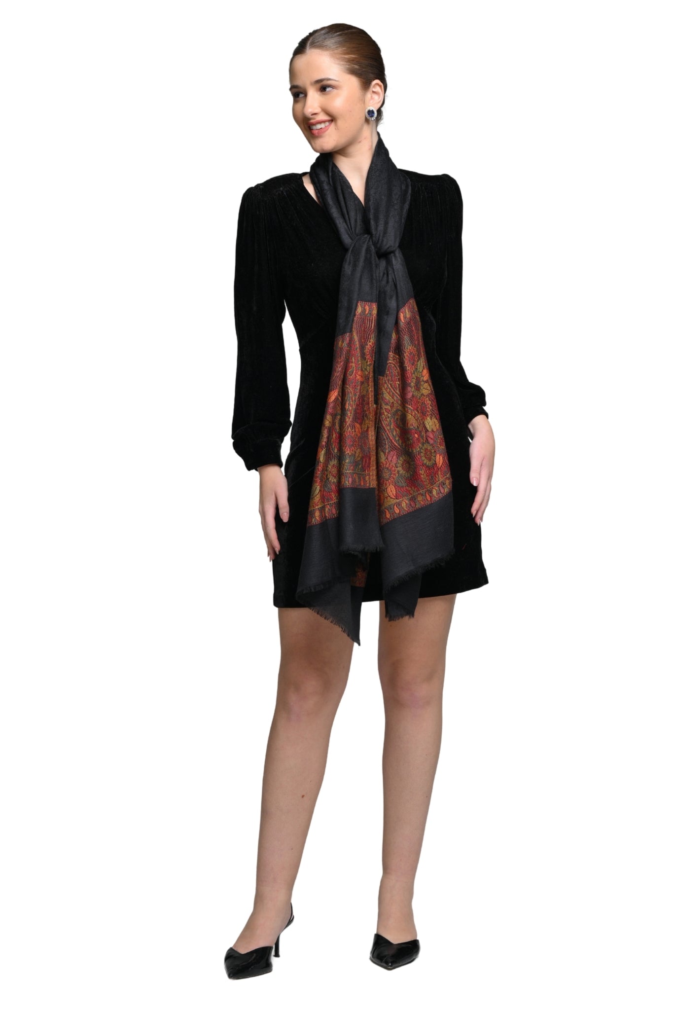 Taroob Wool Rich Kashmiri Stole