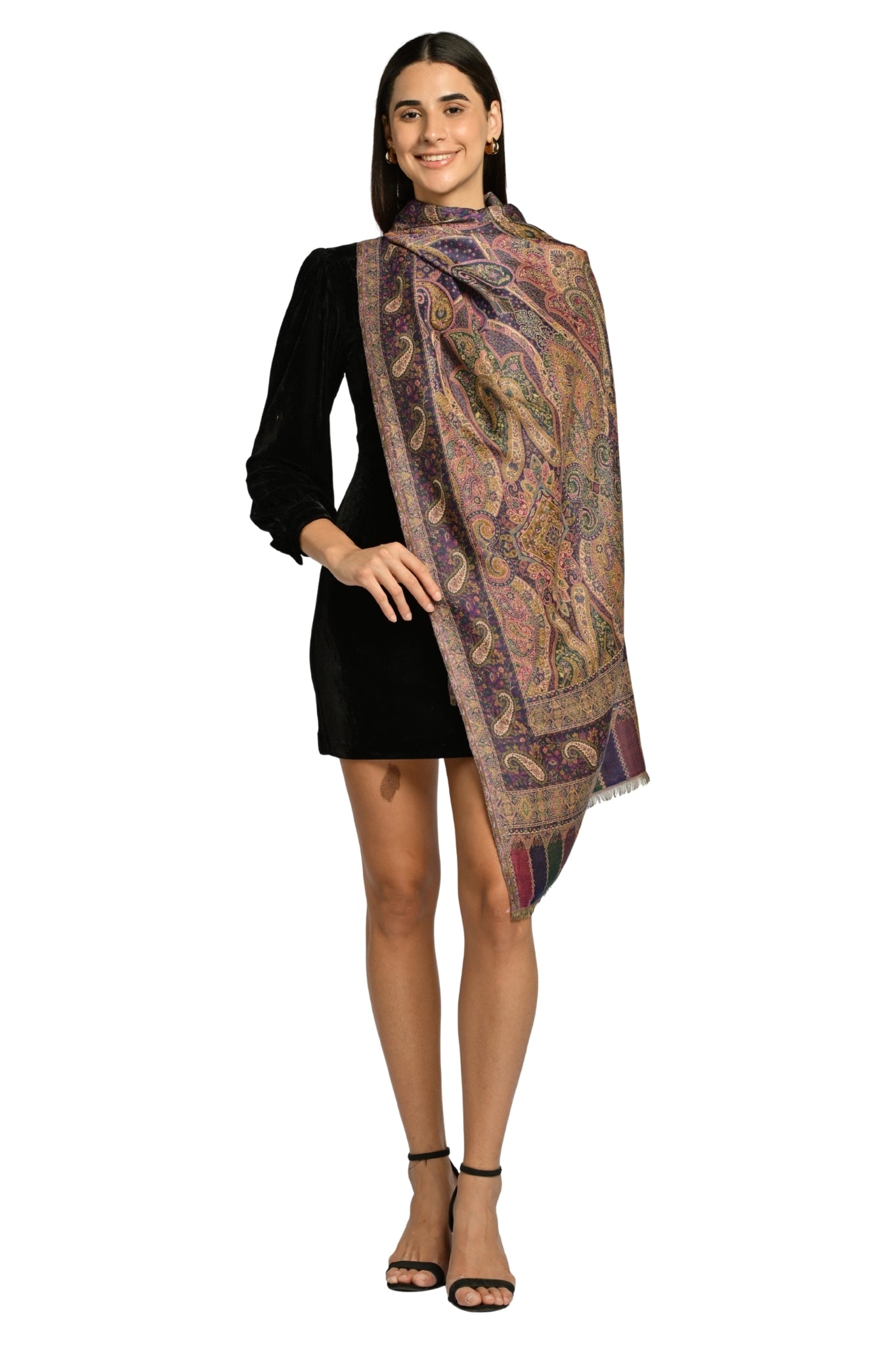 Taroob Timeless Kashmiri Authentic  Jamawar Stole