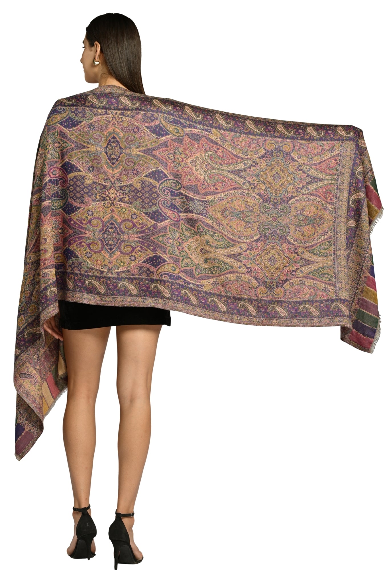 Taroob Timeless Kashmiri Authentic  Jamawar Stole