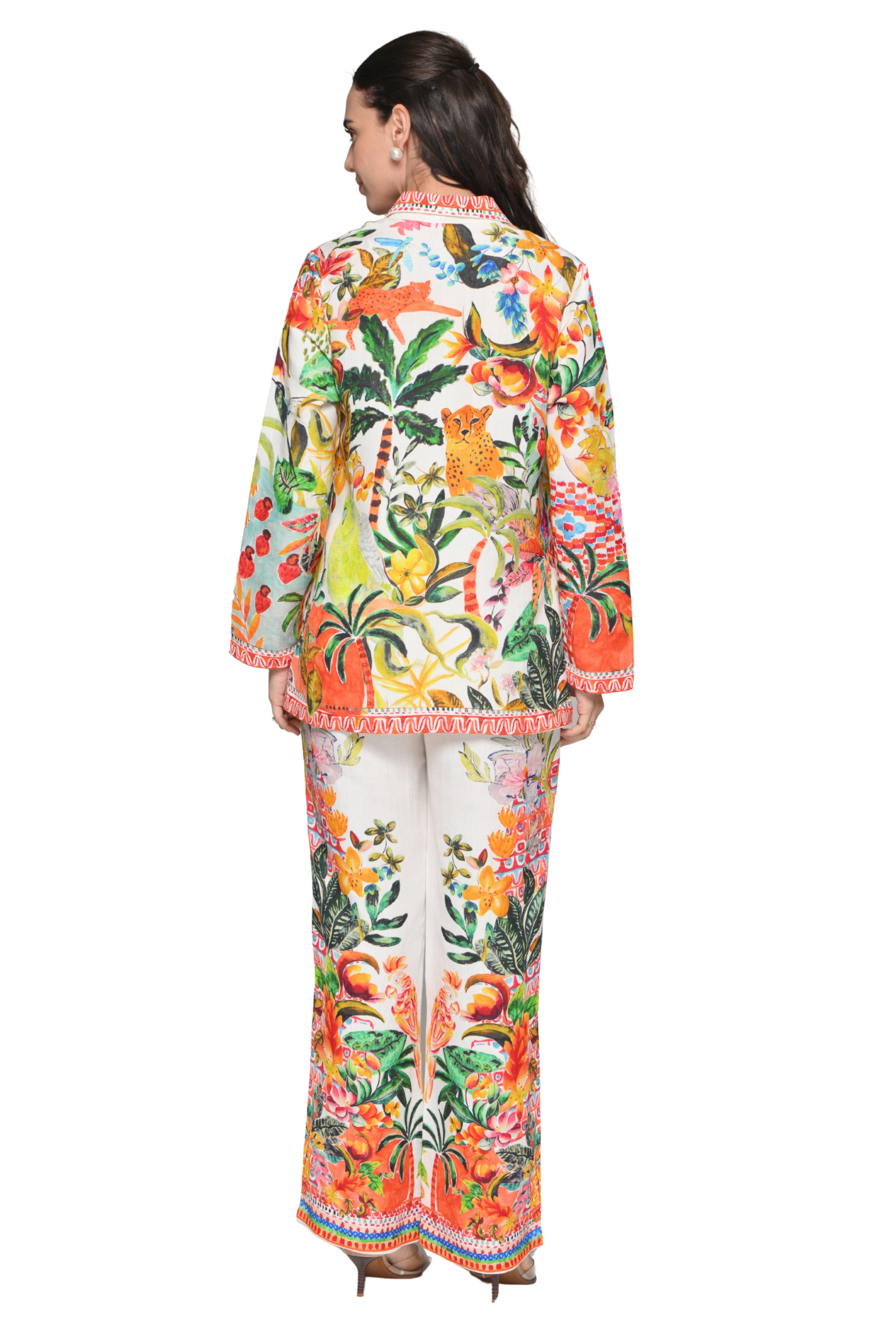 Taroob Enchanted Savannah Linen Co-ord Set