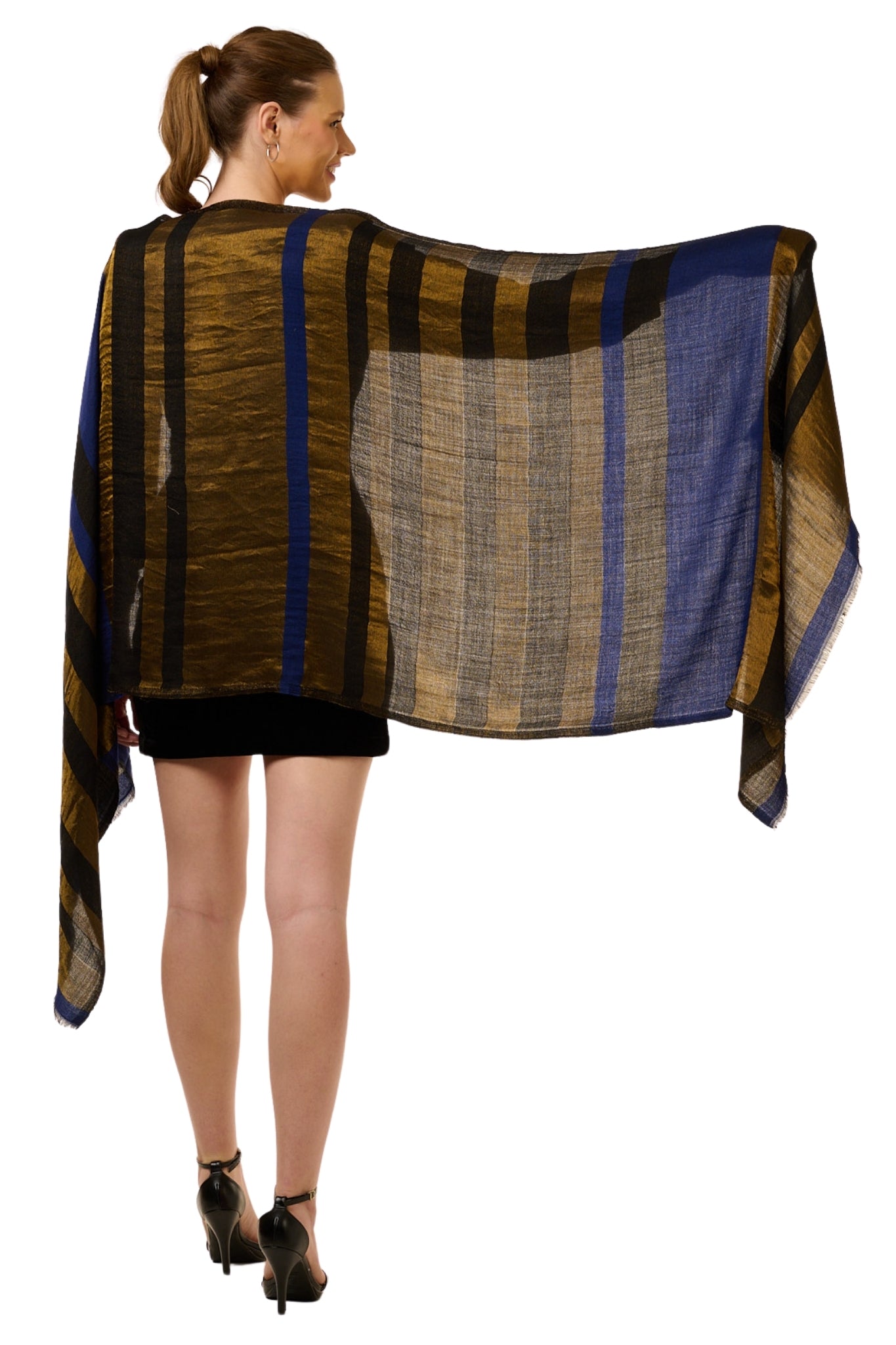 Taroob Uber Rich Wool Zari Stole