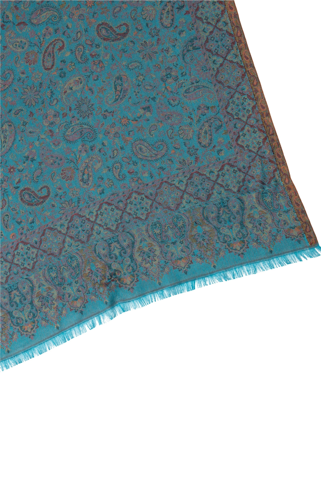 Taroob Antique Jamawar Silk Modal Shawl