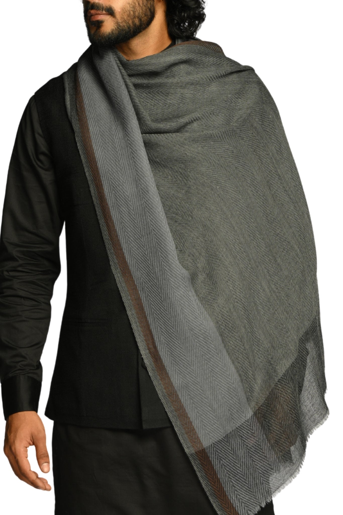 Taroob Kensington Herringbone Scarf