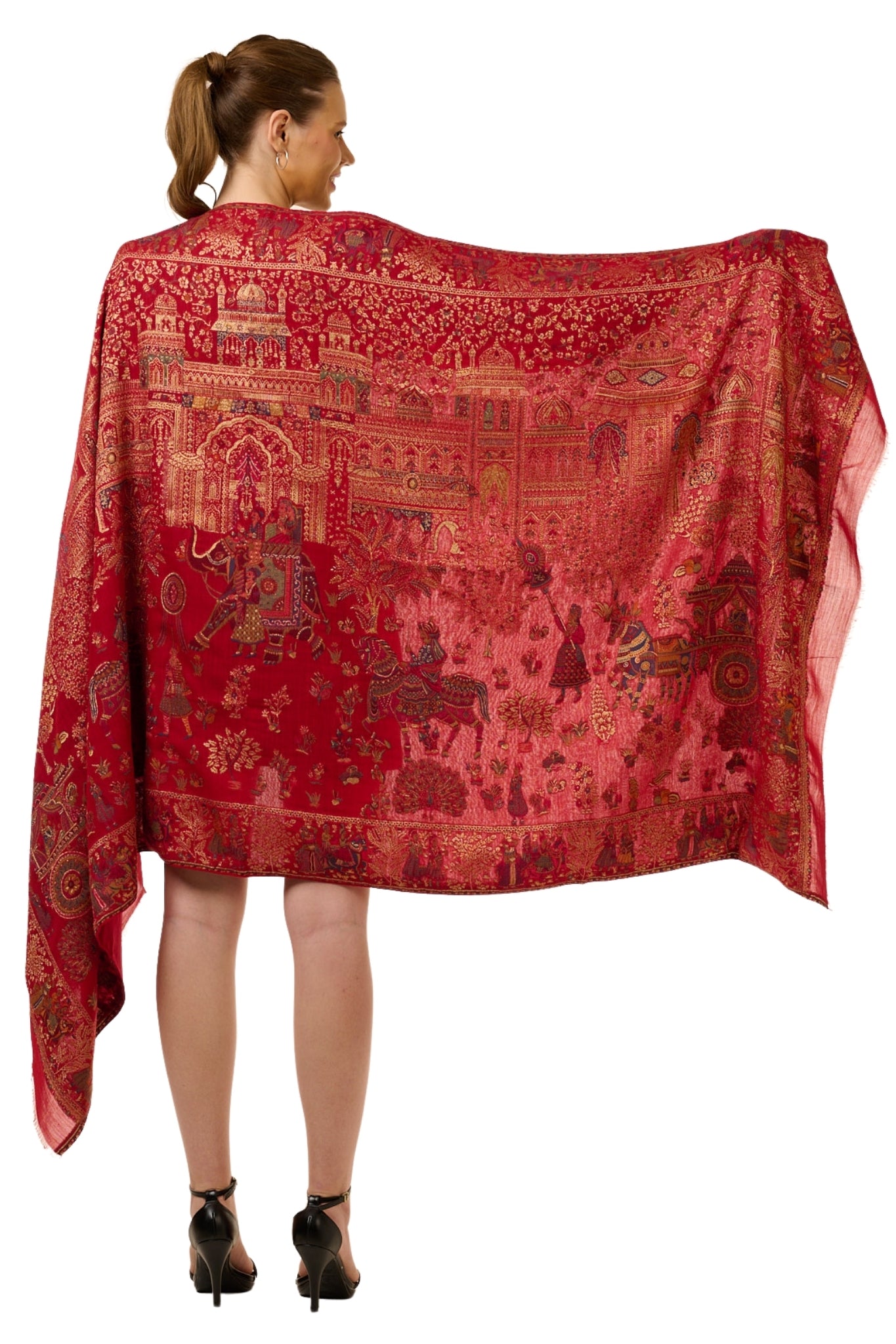 Taroob Raj-Baraat Mughal Kaani Shawl