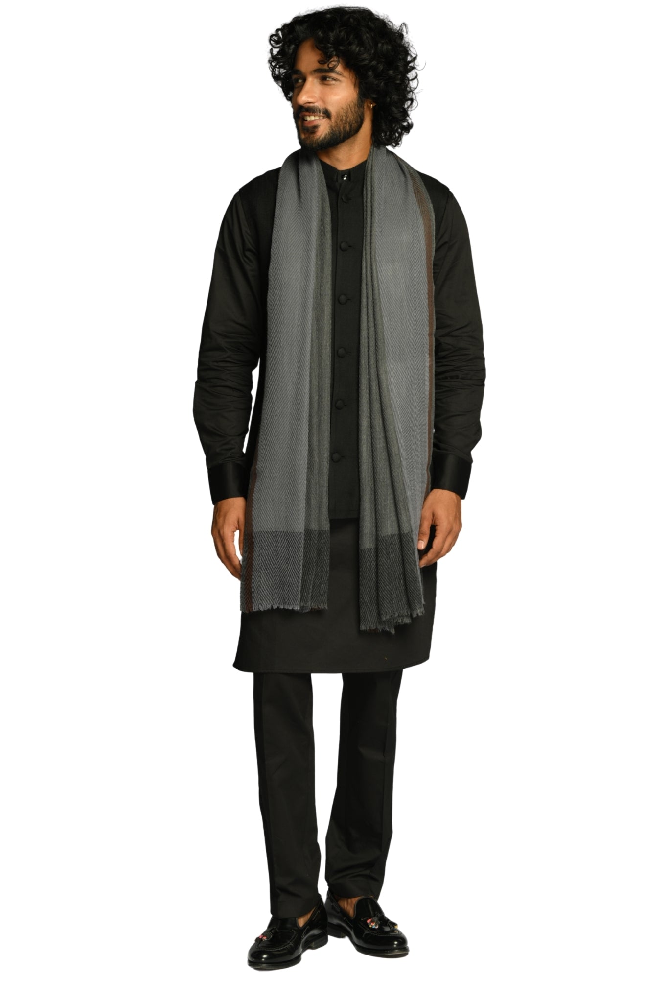 Taroob Kensington Herringbone Scarf