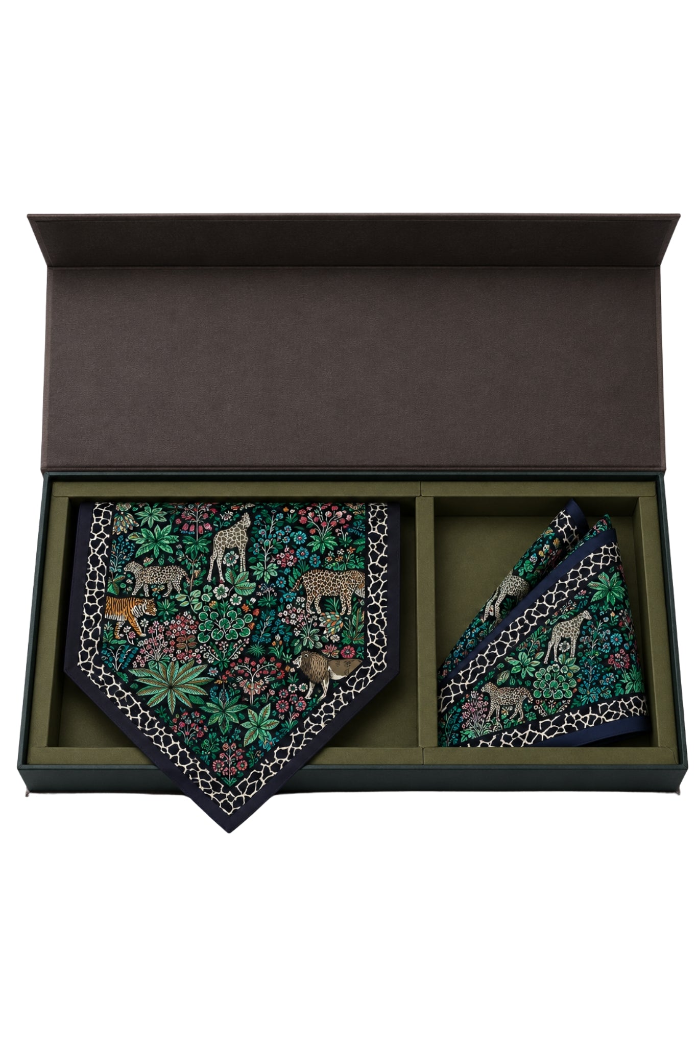 Taroob Gift Set of Pocket Square & Cravat