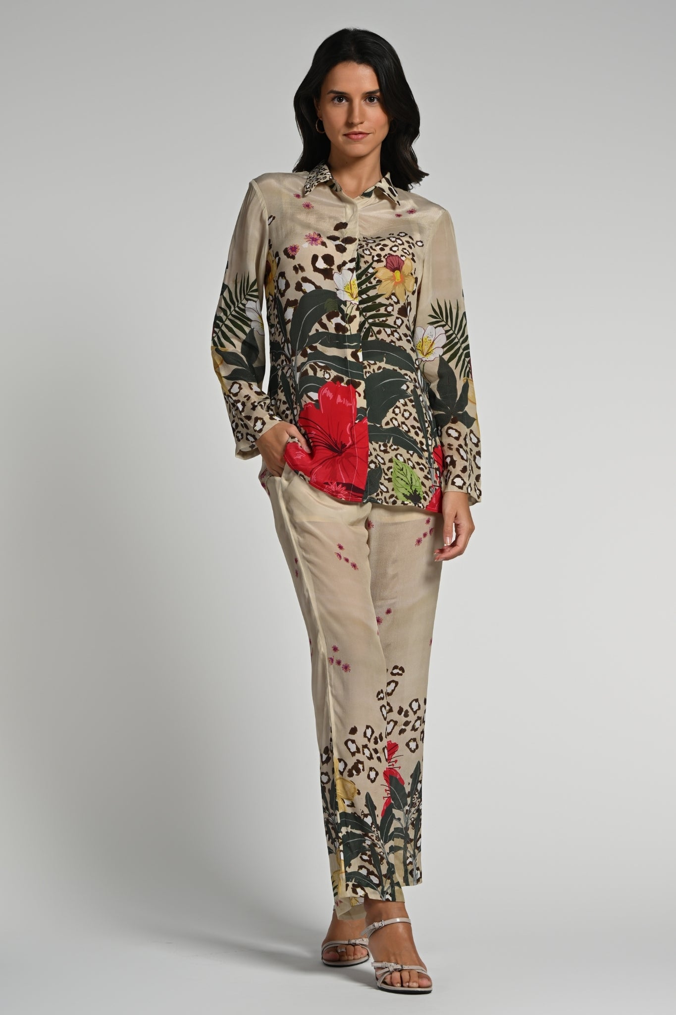 Taroob Jungle Rhapsody Co-ord Set