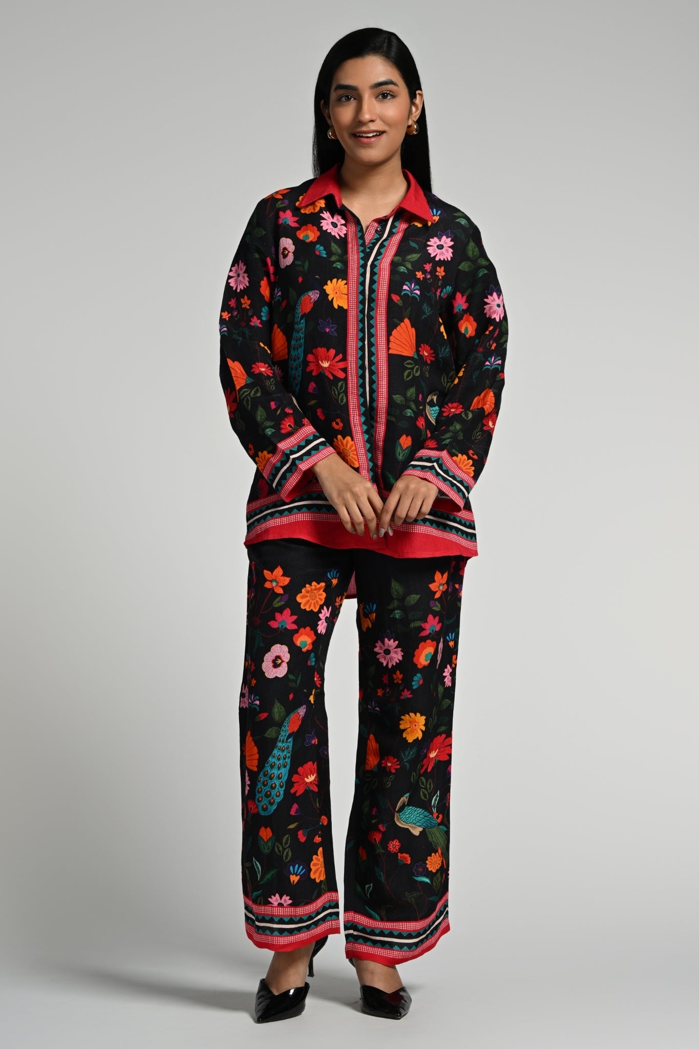 Taroob Bageecha Linen Co-ord Set