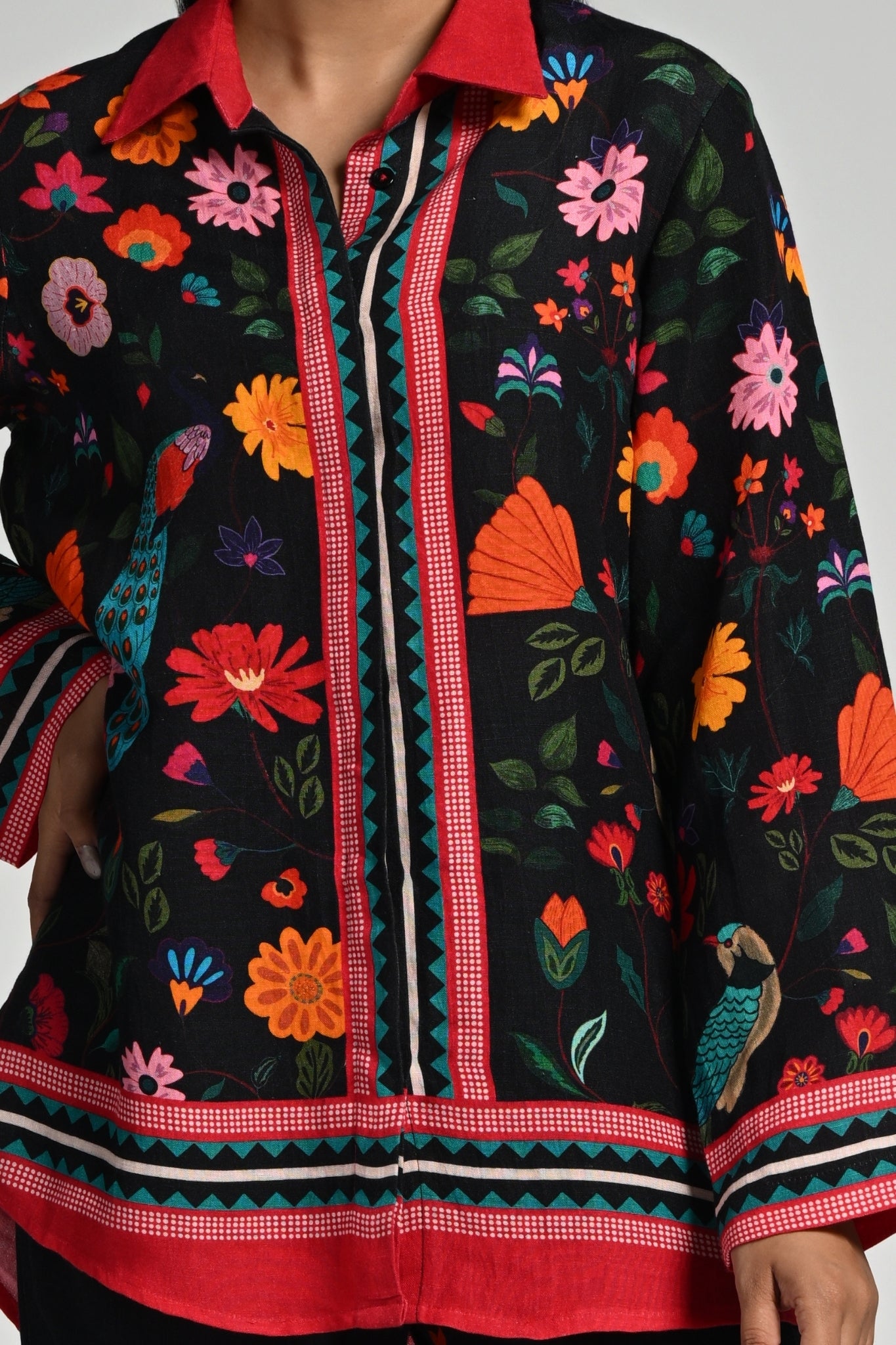 Taroob Bageecha Linen Co-ord Set