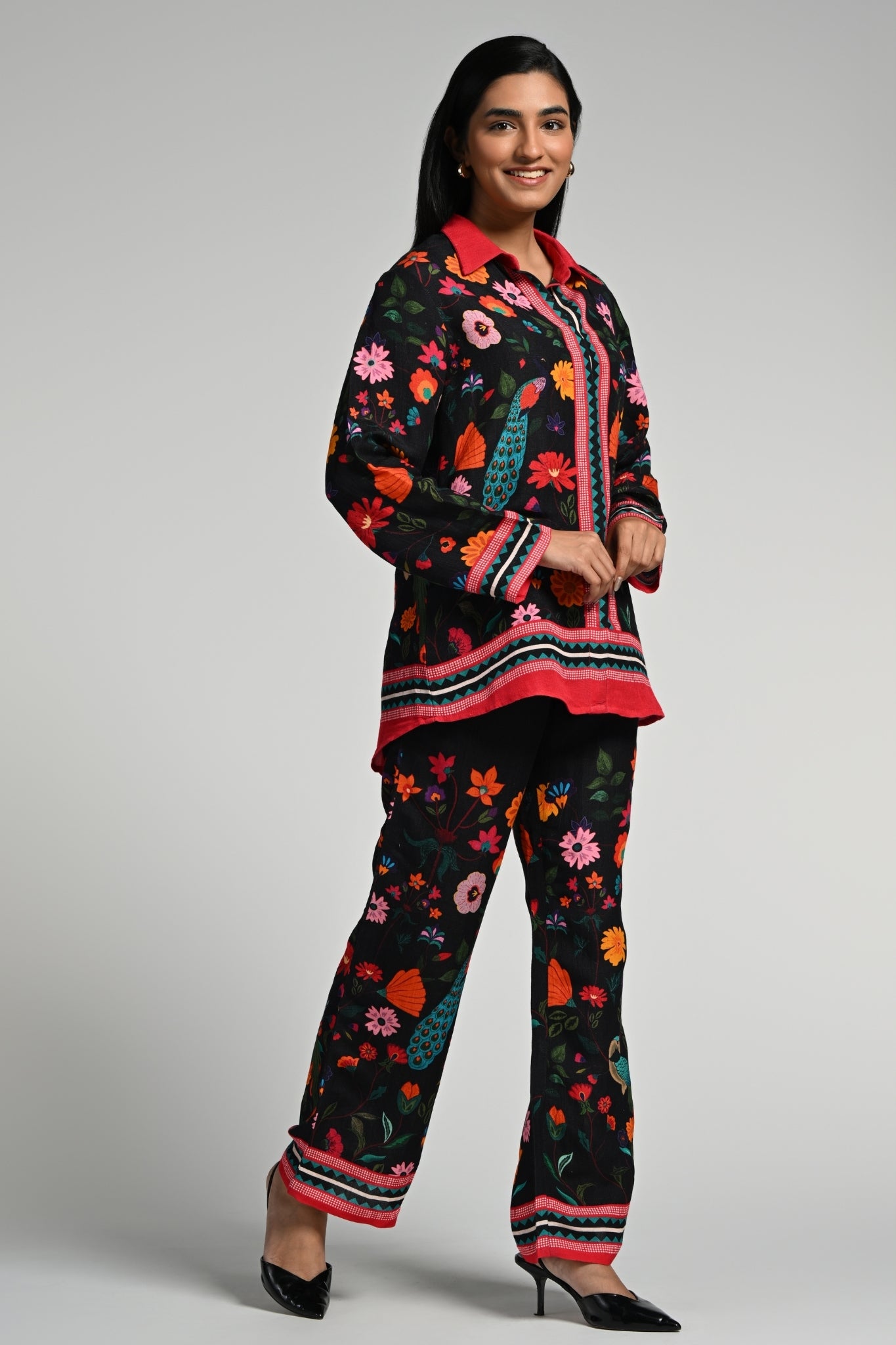 Taroob Bageecha Linen Co-ord Set