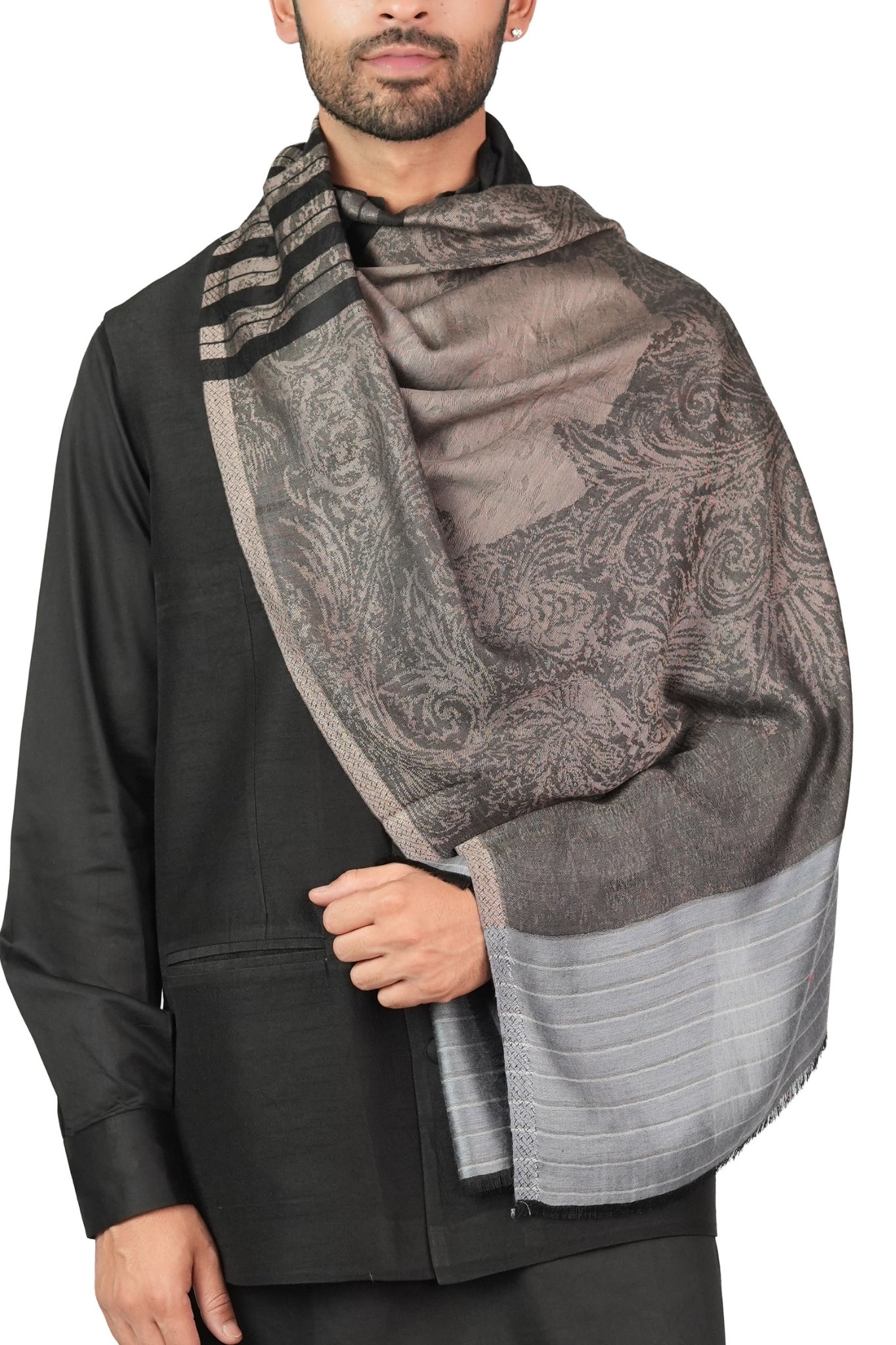 Taroob Supreme Silk Jamawar Stole