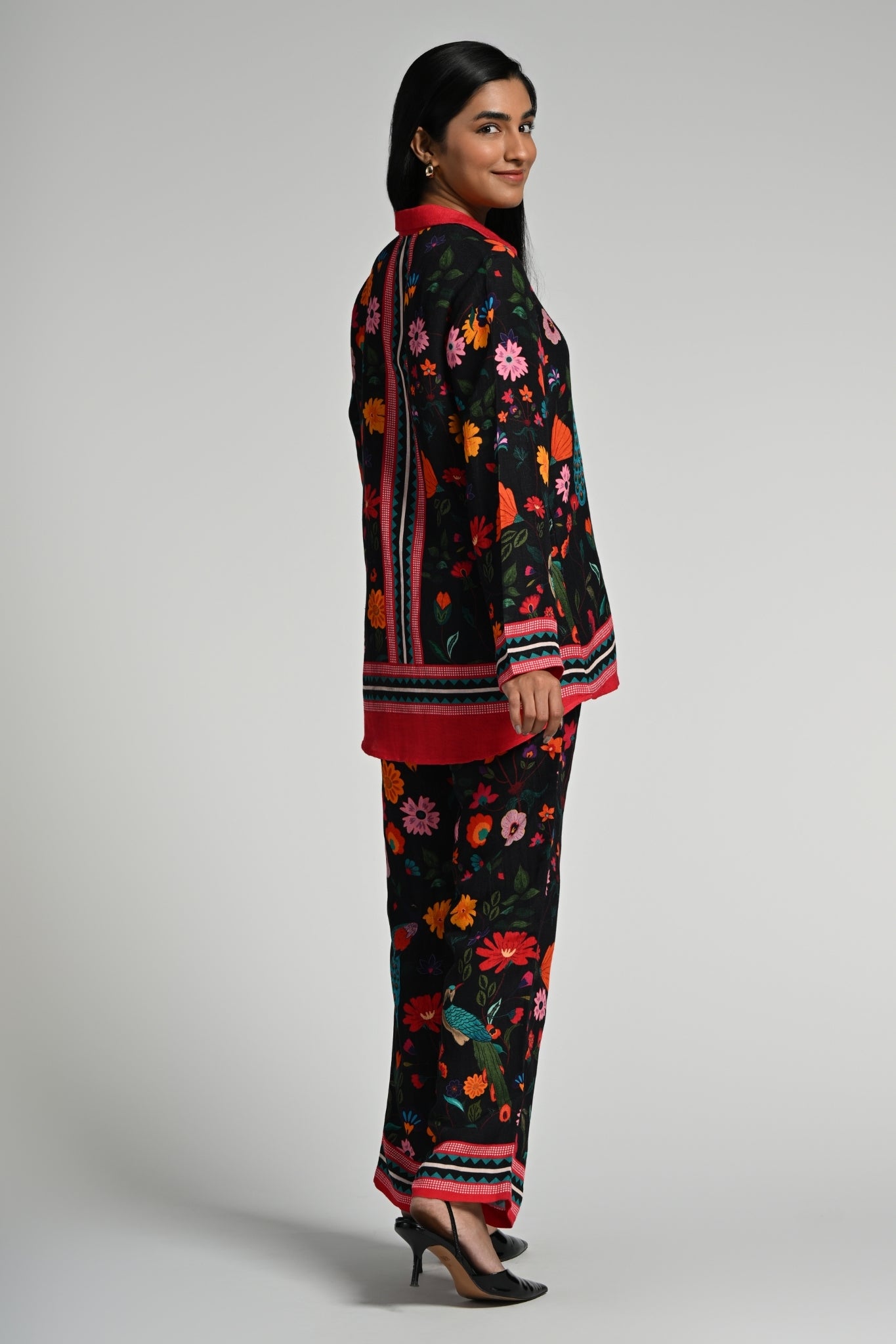 Taroob Bageecha Linen Co-ord Set