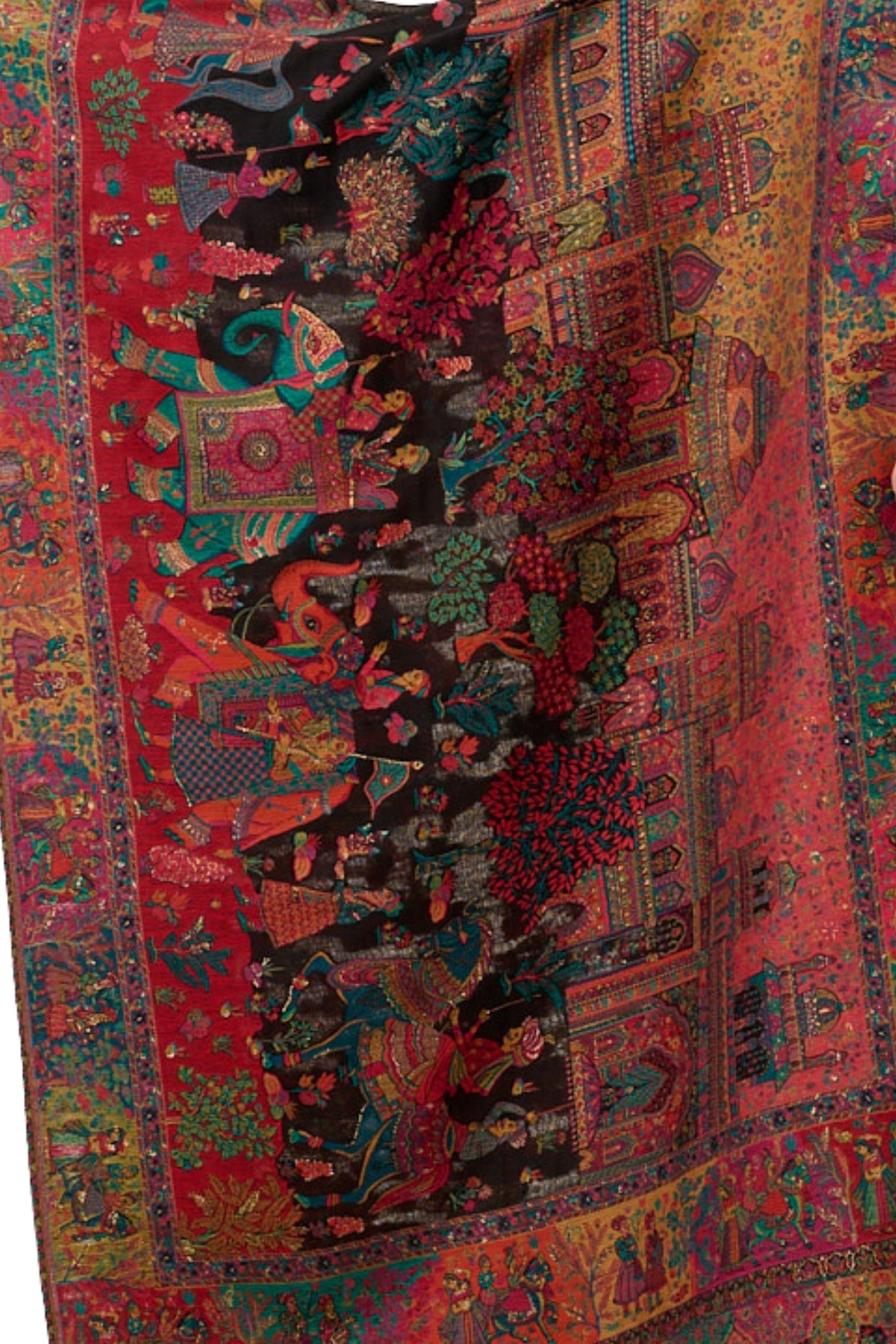 Taroob Luxury Kashmiri Darbar Kaani Stole