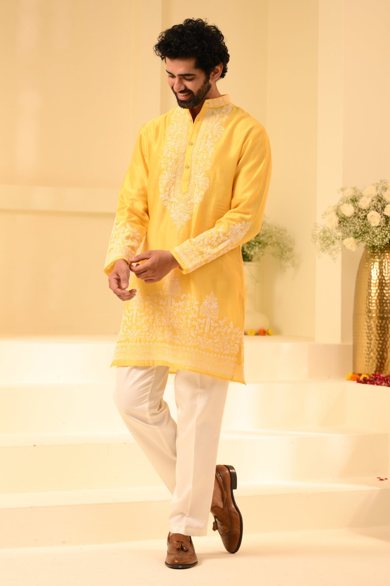 Taroob Embellished Festive Kurta Pajama Set