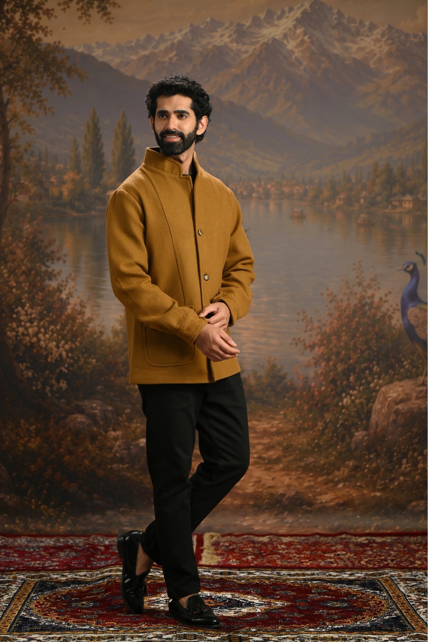 Cashmere Wool Men's Jacket