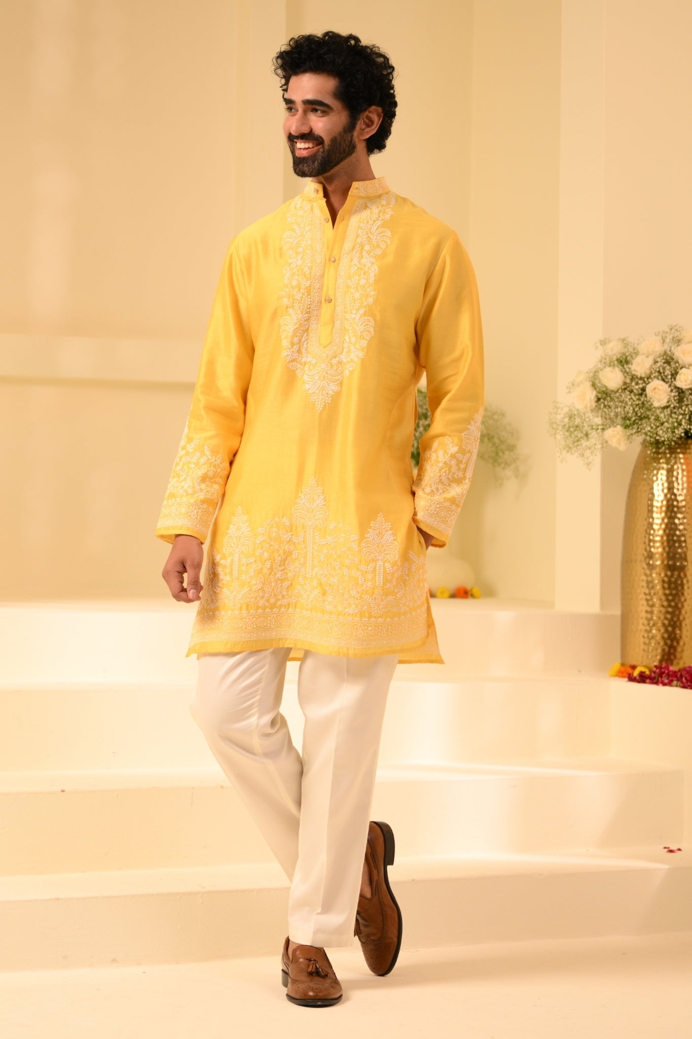 Taroob Embellished Festive Kurta Pajama Set