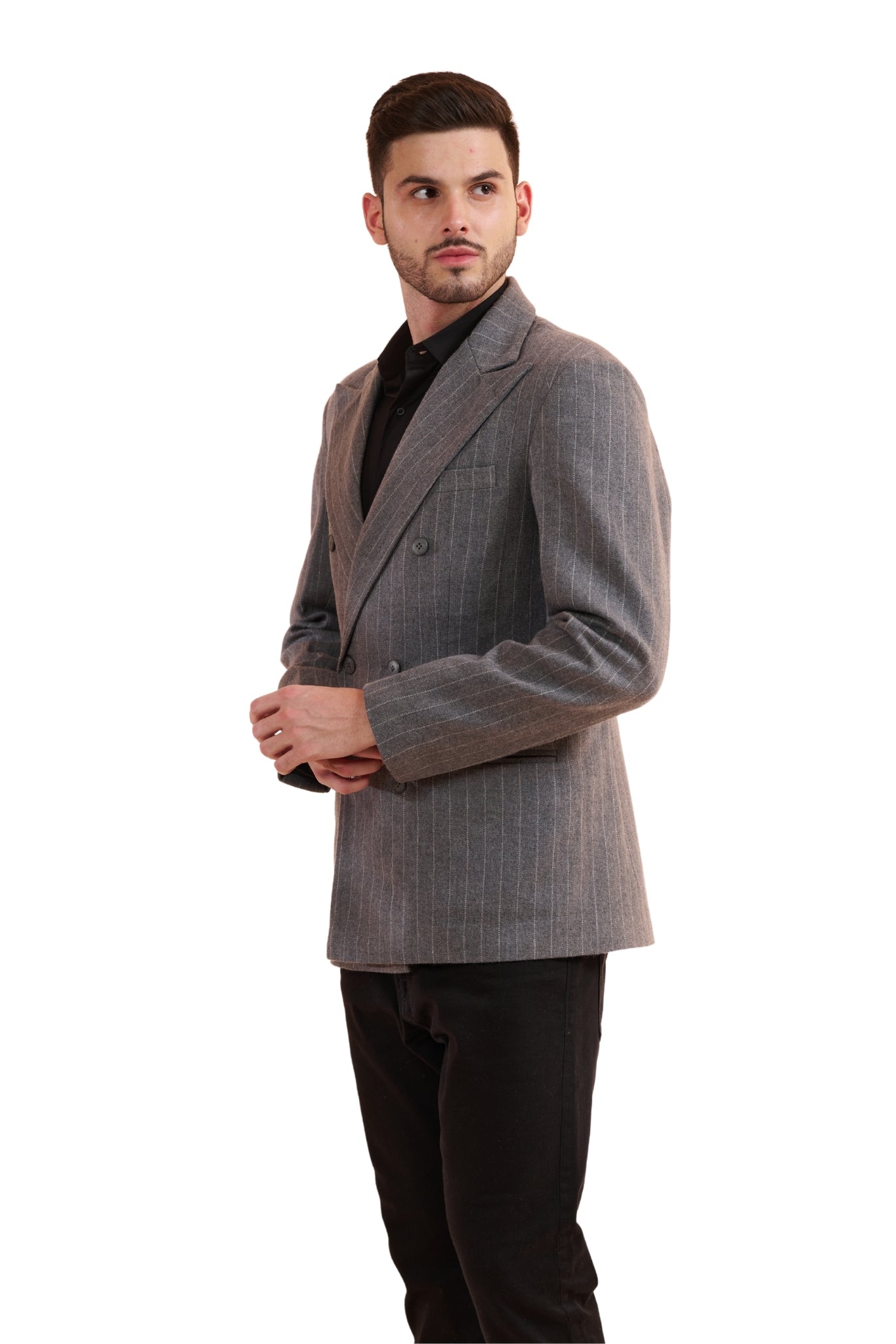 Taroob Double Breast Wool Blazer