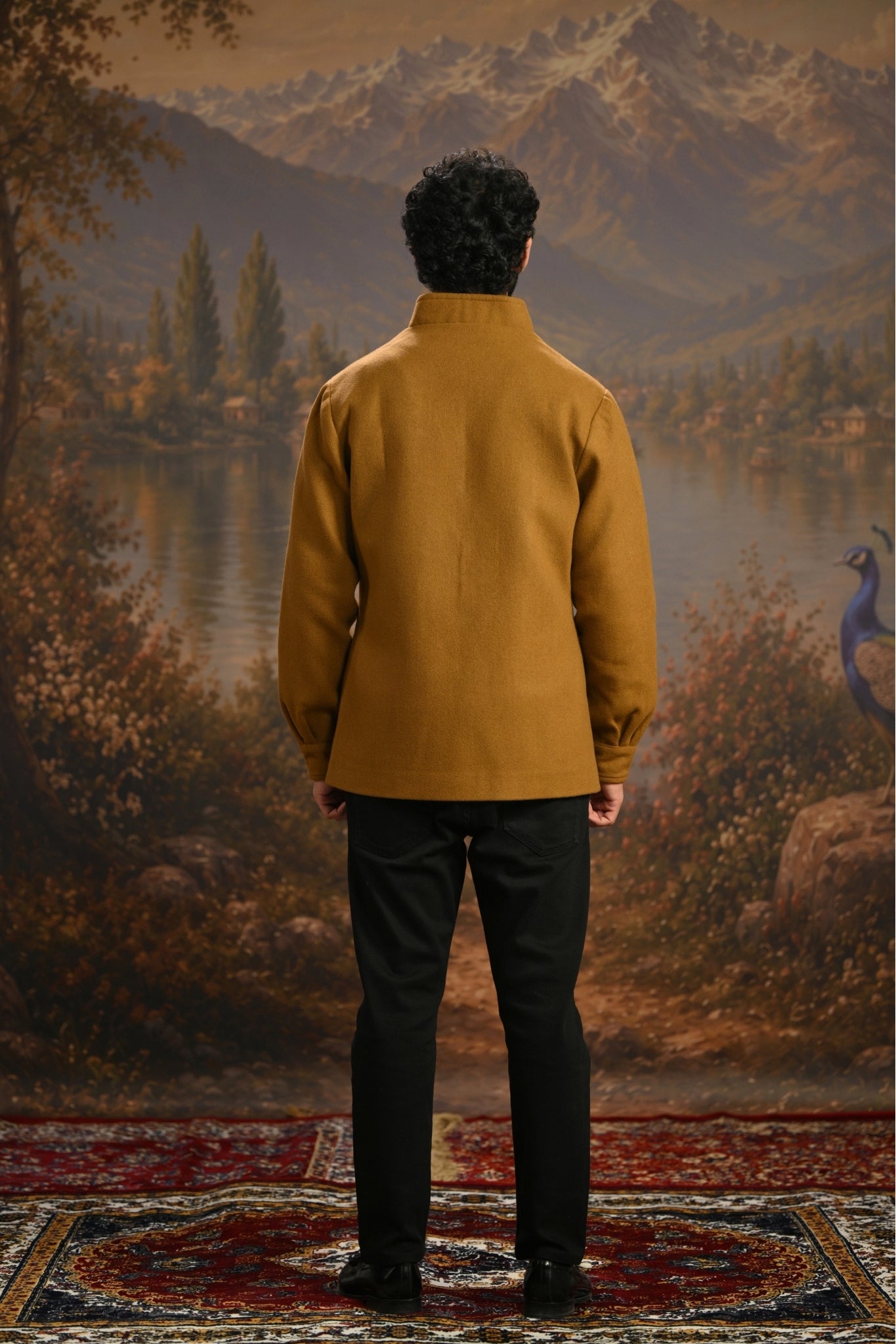 Cashmere Wool Men's Jacket