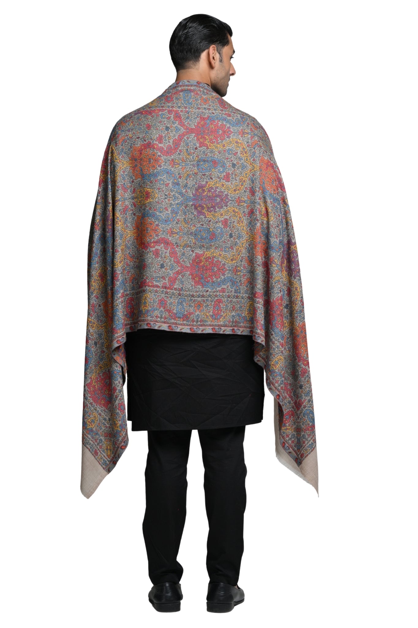 Taroob Traditional Kaani Wool Stole