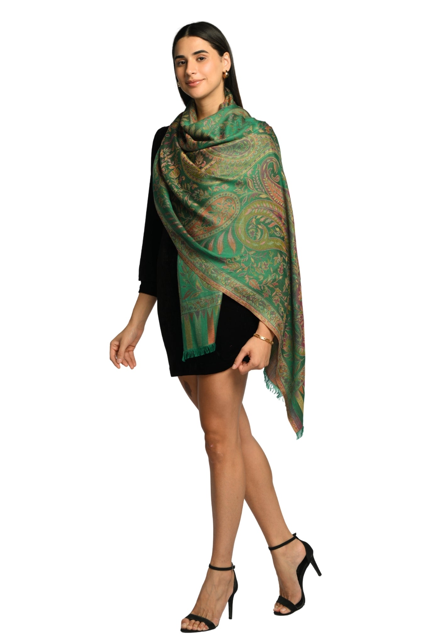 Taroob Silk Noor Jamawar Stole