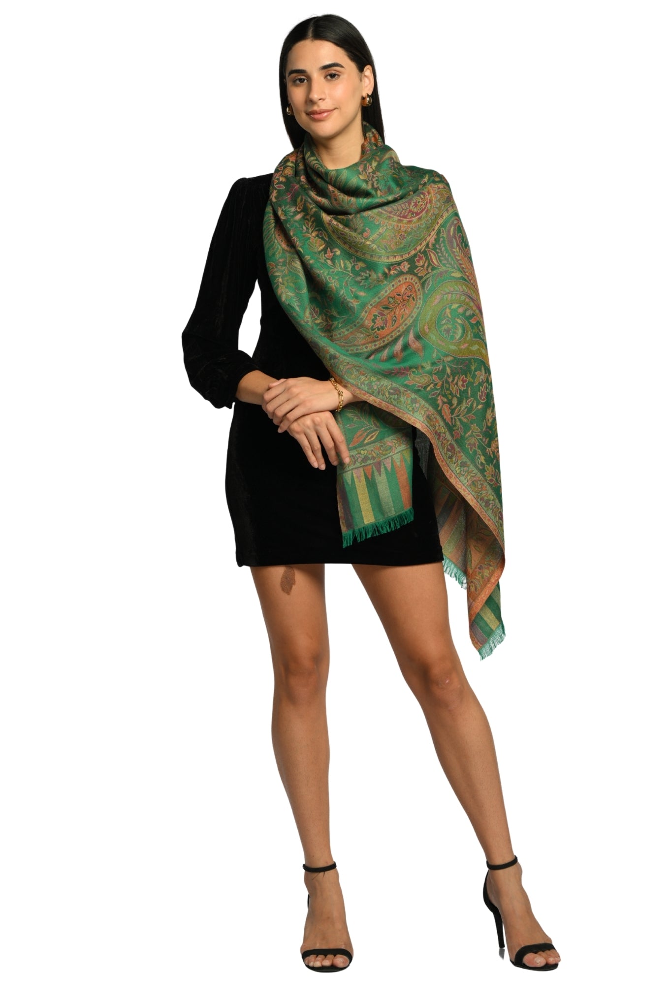 Taroob Silk Noor Jamawar Stole