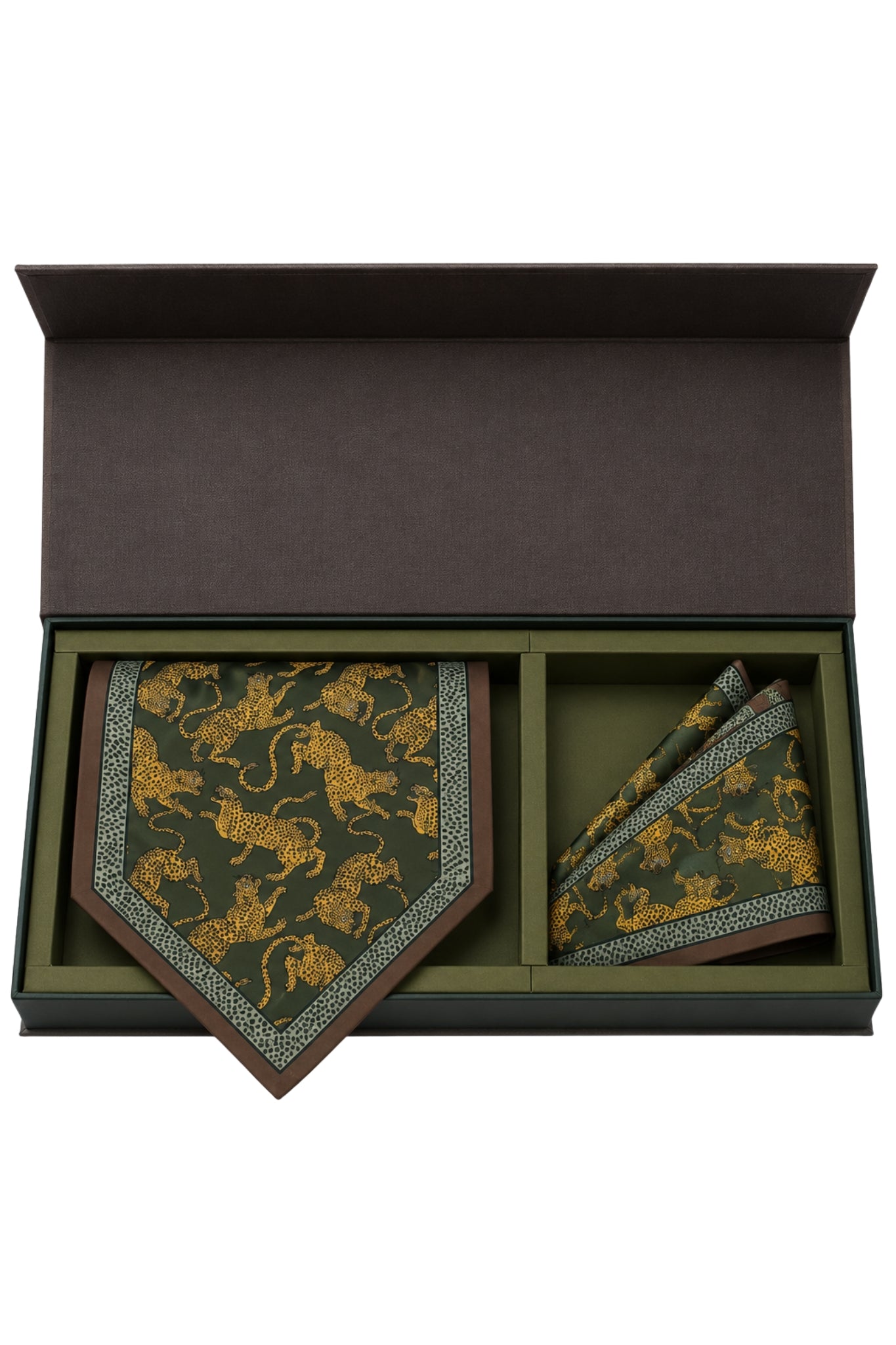 Taroob Gift Set of Pocket Square & Cravat