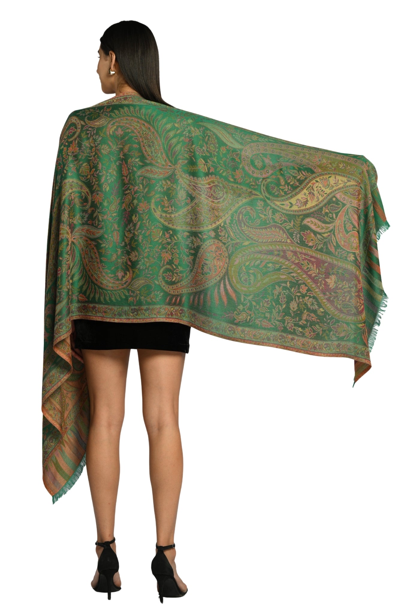 Taroob Silk Noor Jamawar Stole