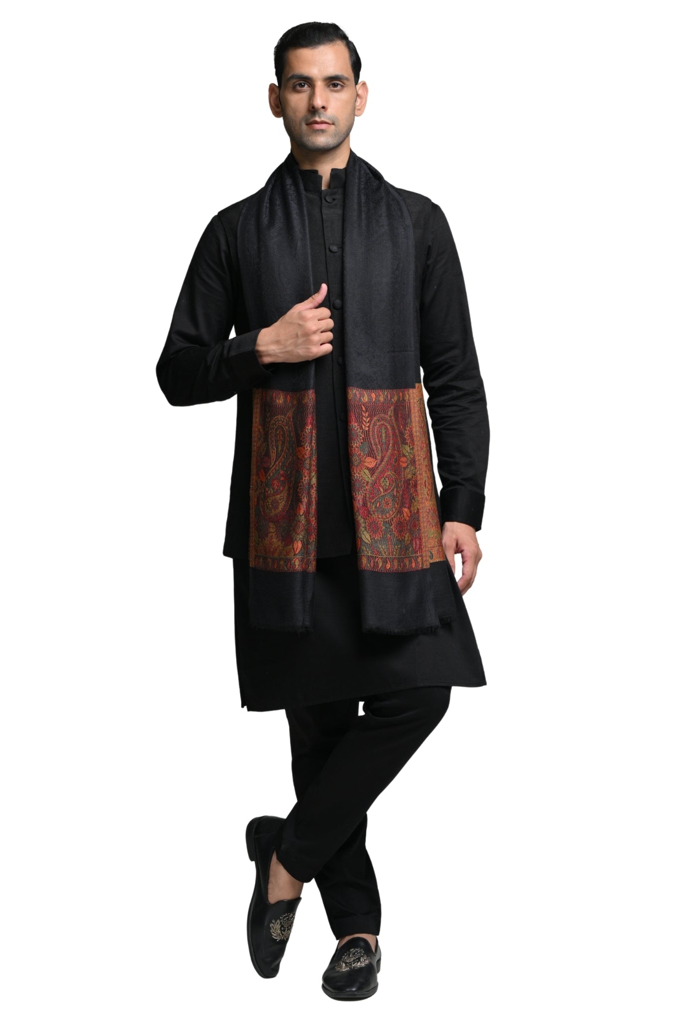 Taroob Wool Rich Kashmiri Stole