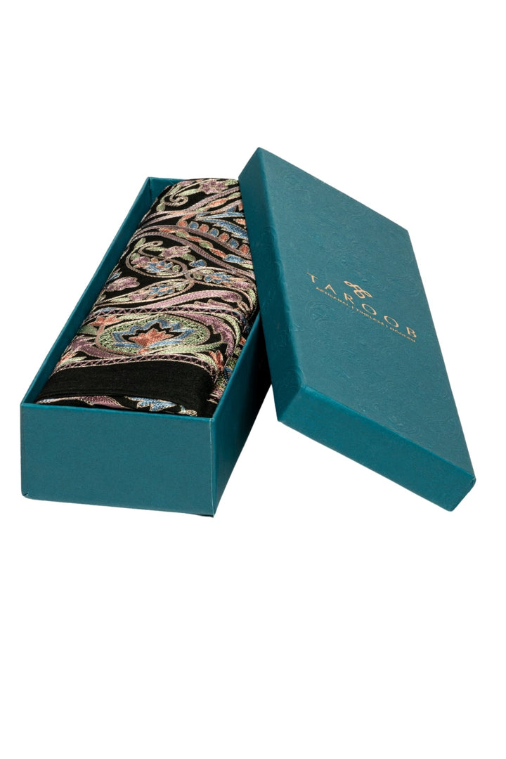 Taroob Gift Set of Unisex Aari Embroidered Stole for Him or Her